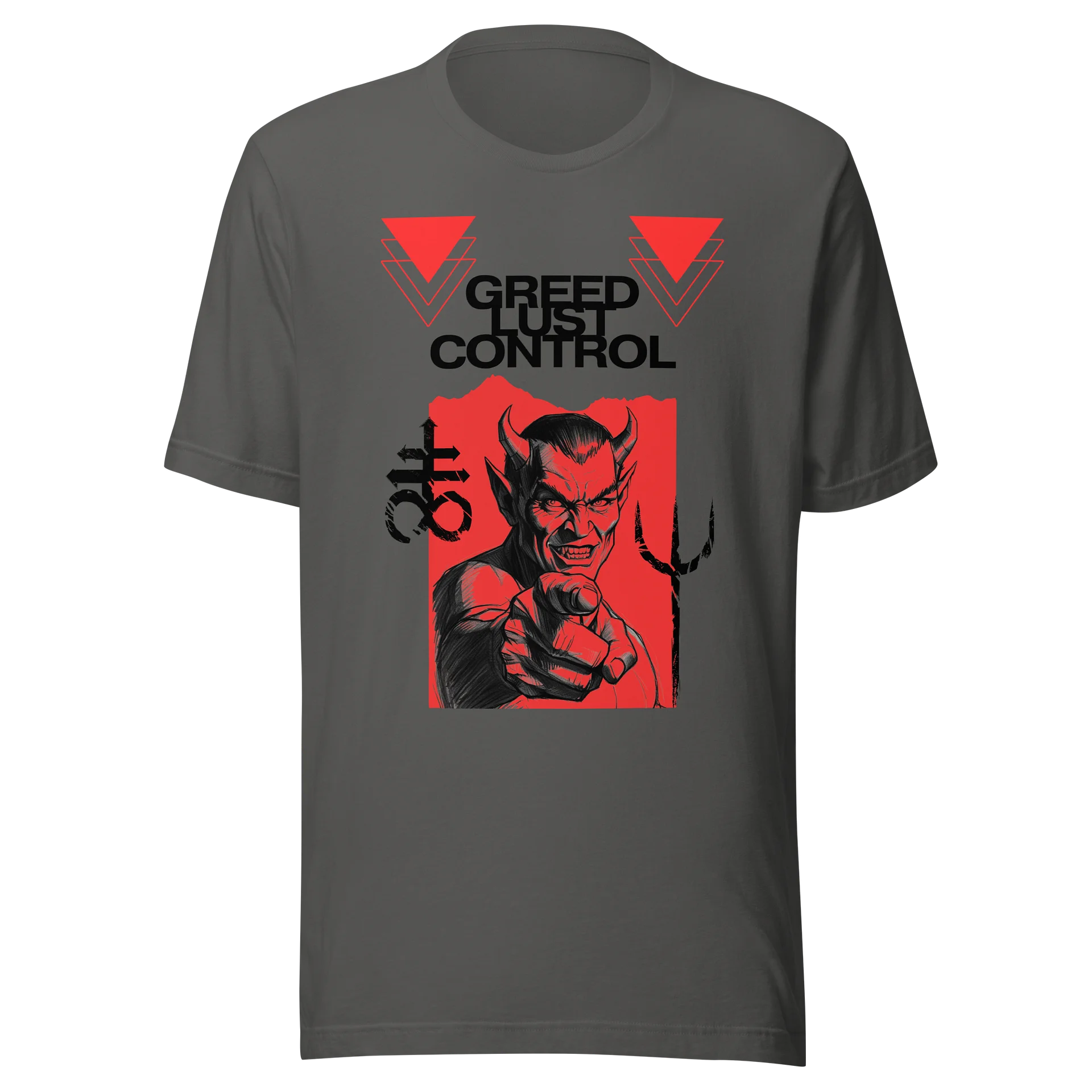 Greed Lust Control Graphic Tee product image (1)