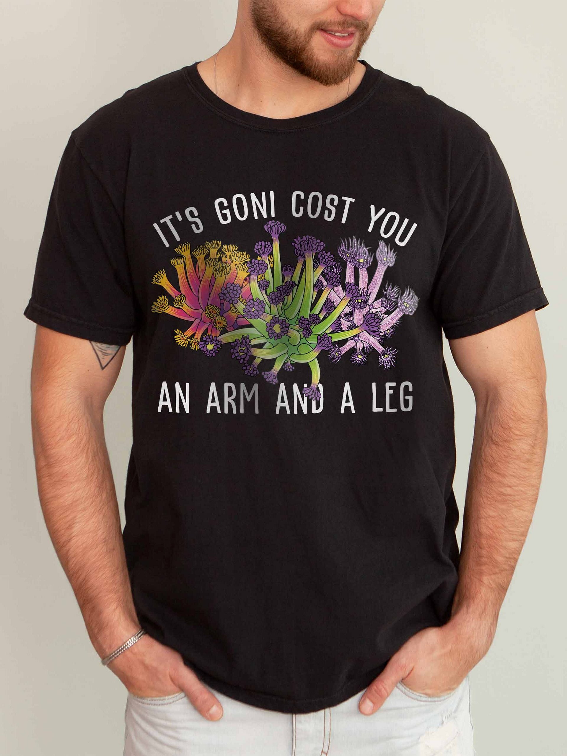 It's Goni Cost You an Arm and a Leg Goniopora T-Shirt for Reef Aquarium Lovers product image (42)