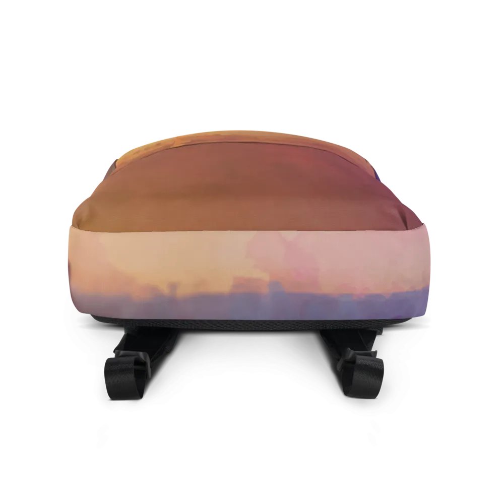 Paris Watercolor Art Backpack product image (4)