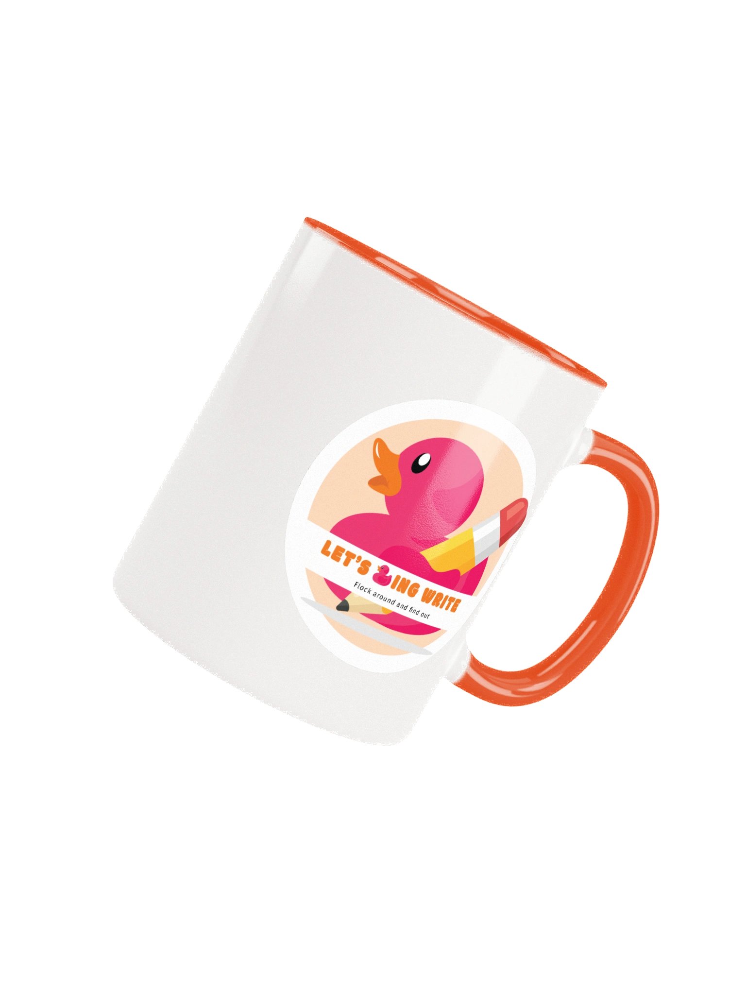 LDW Logo Orange Mug product image (4)