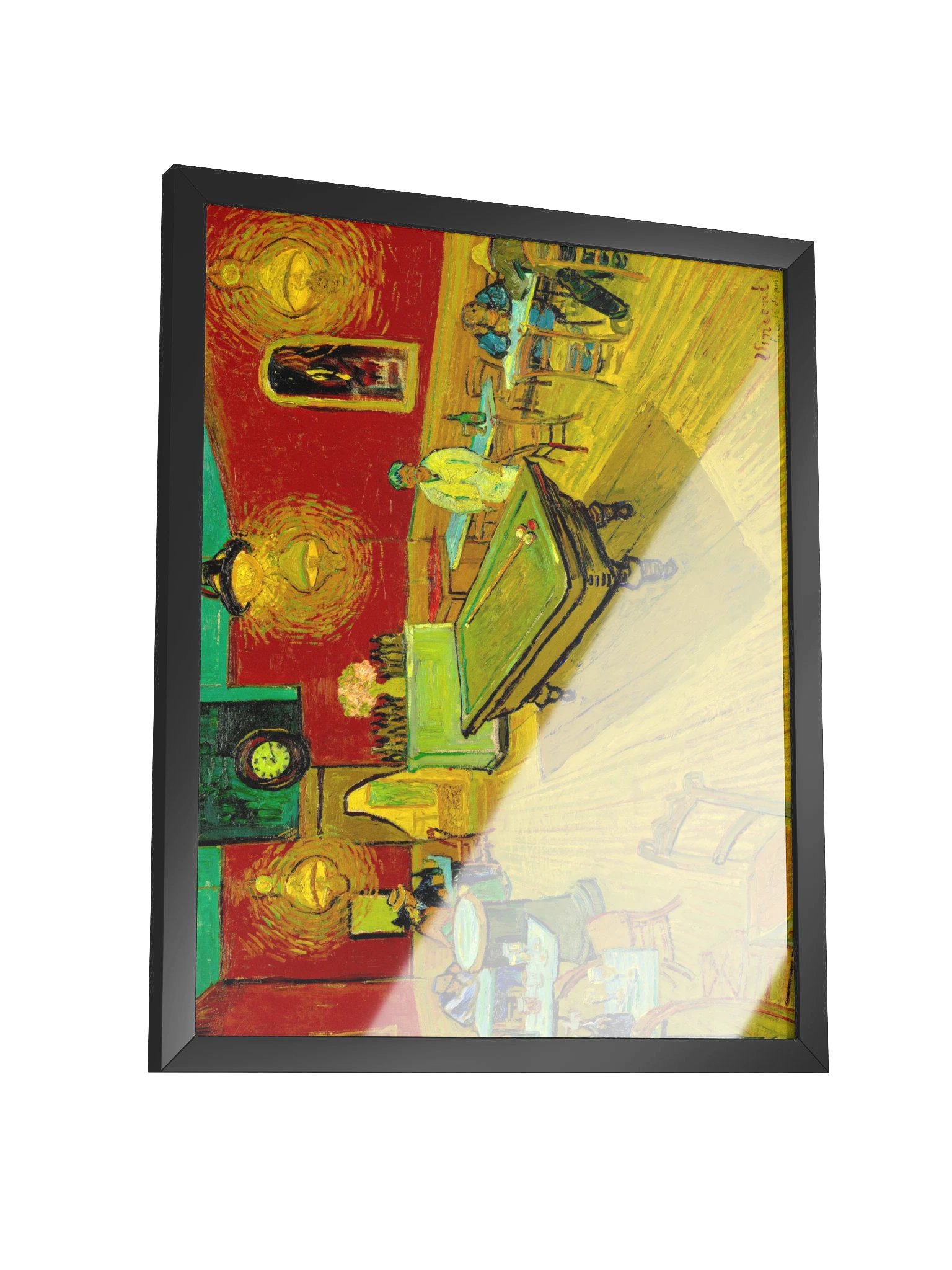The Night Café — Large Framed Matte Poster product image (7)