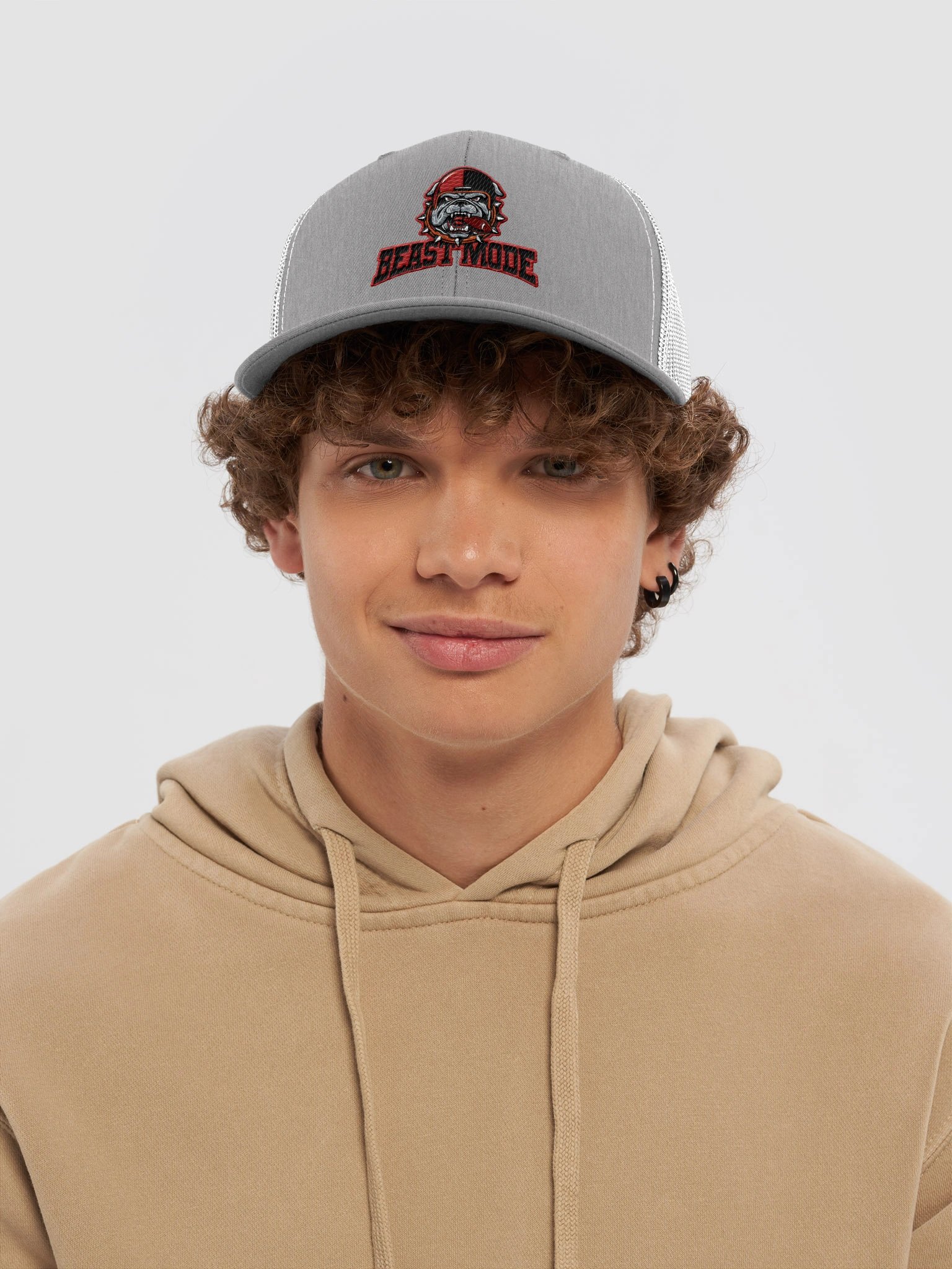 Beastmode Bulldog Trucker Hat | Premium Football Cap product image (34)