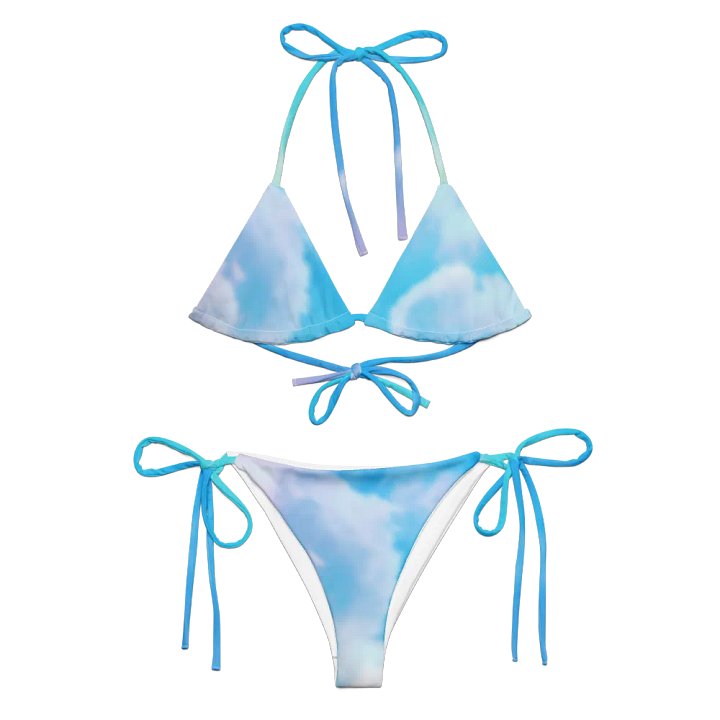 Blur cloud rainbow Design String Bikini - V6 product image (1)