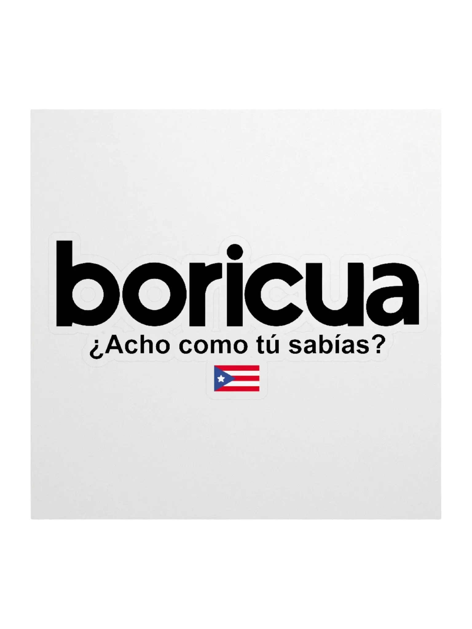 Boricua Sticker product image (1)