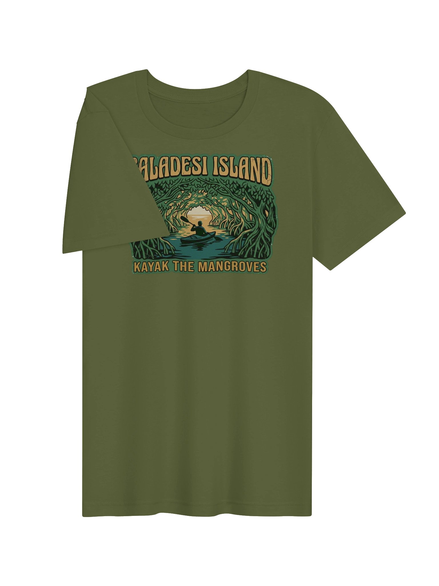 Caladesi Island Kayak the Mangroves Florida State Park Tee product image (3)