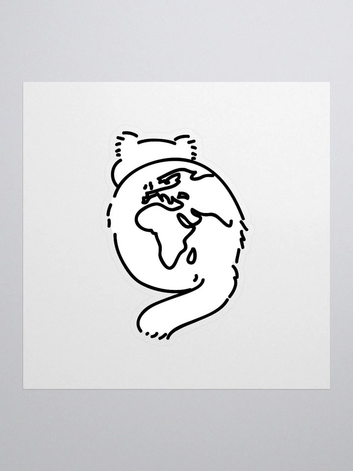 Planet Manul Africa & Europe - Sticker product image (1)