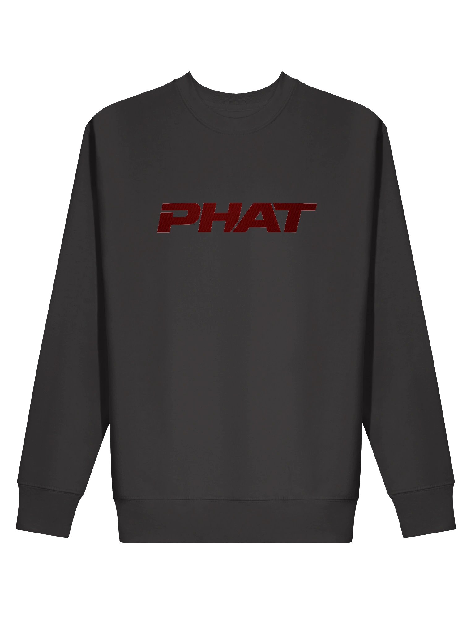 PHAT Core Crewneck – Charcoal / Maroon product image (2)