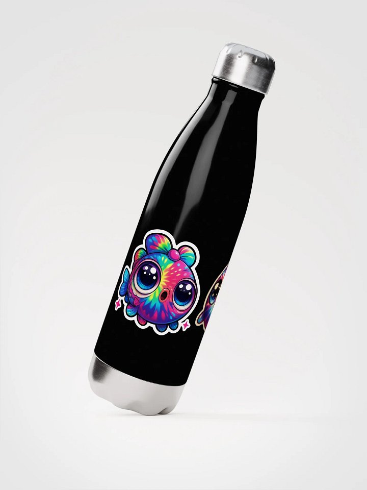 Tie Dye Fishies Stainless Steel Water Bottle product image (3)
