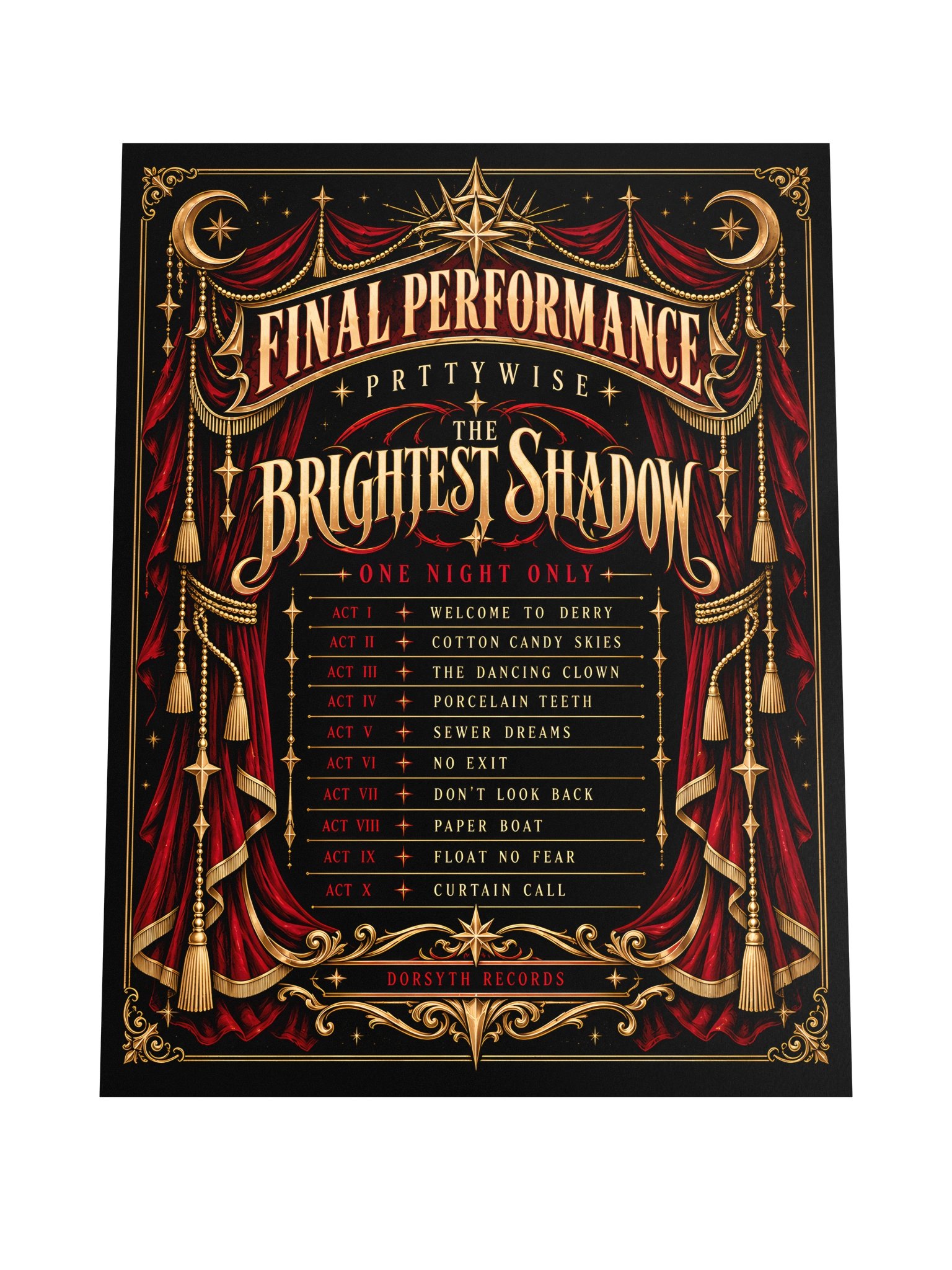 PRTTYWISE — Final Performance Poster (18x24) product image (4)