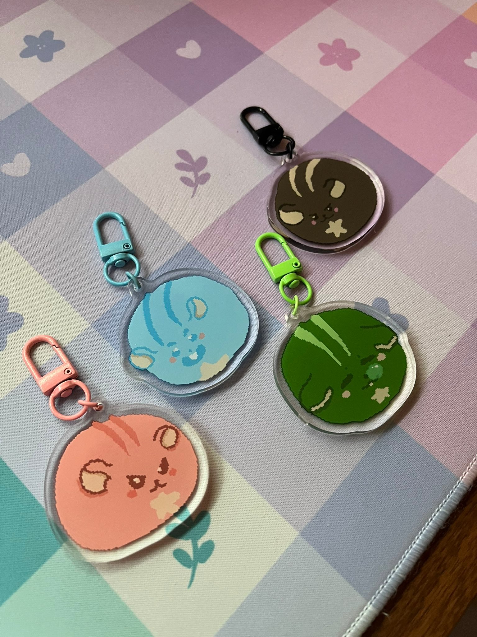 Puyo Hamnation Keychain product image (1)