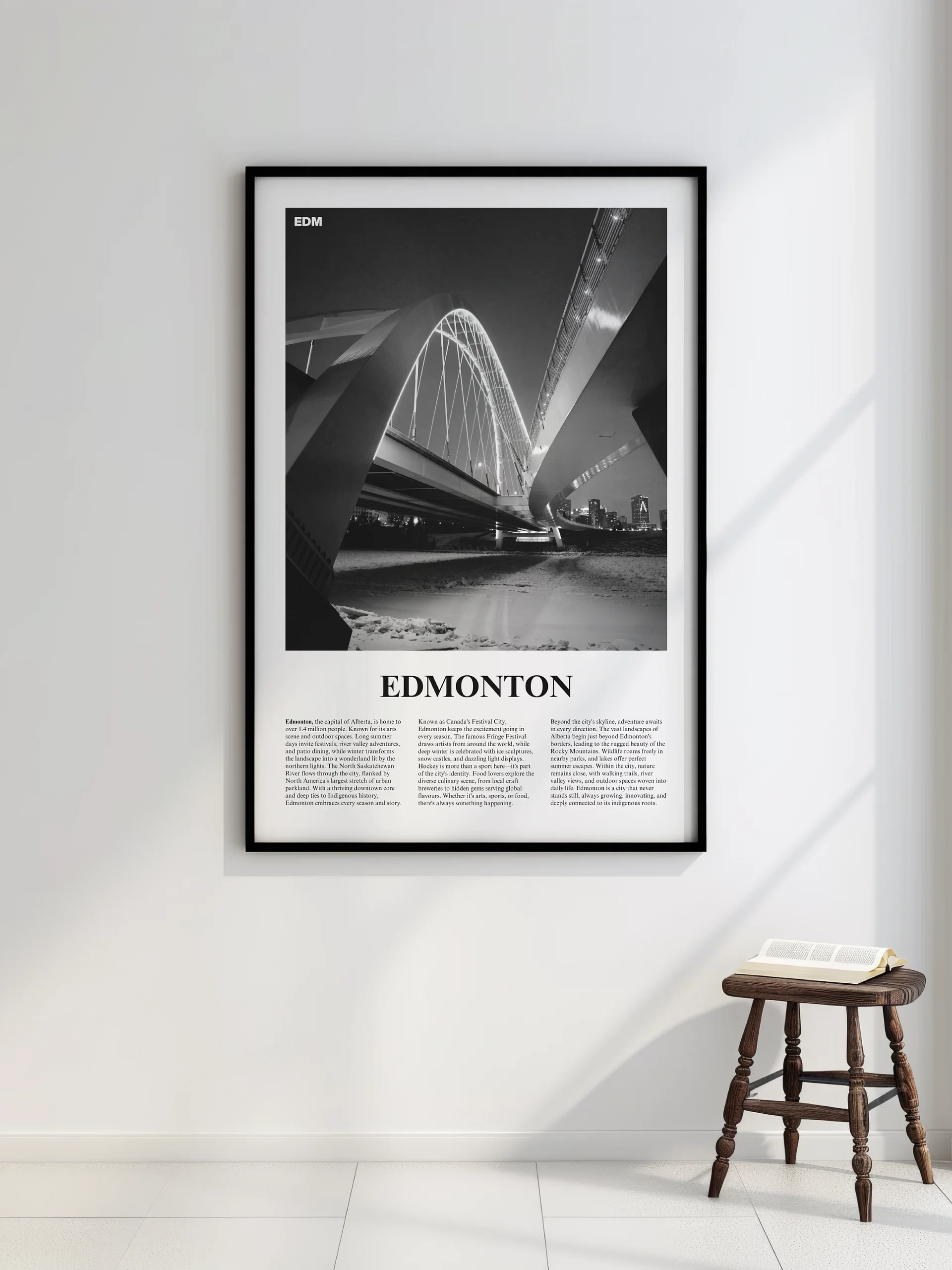Edmonton 01 Newspaper Poster product image (2)