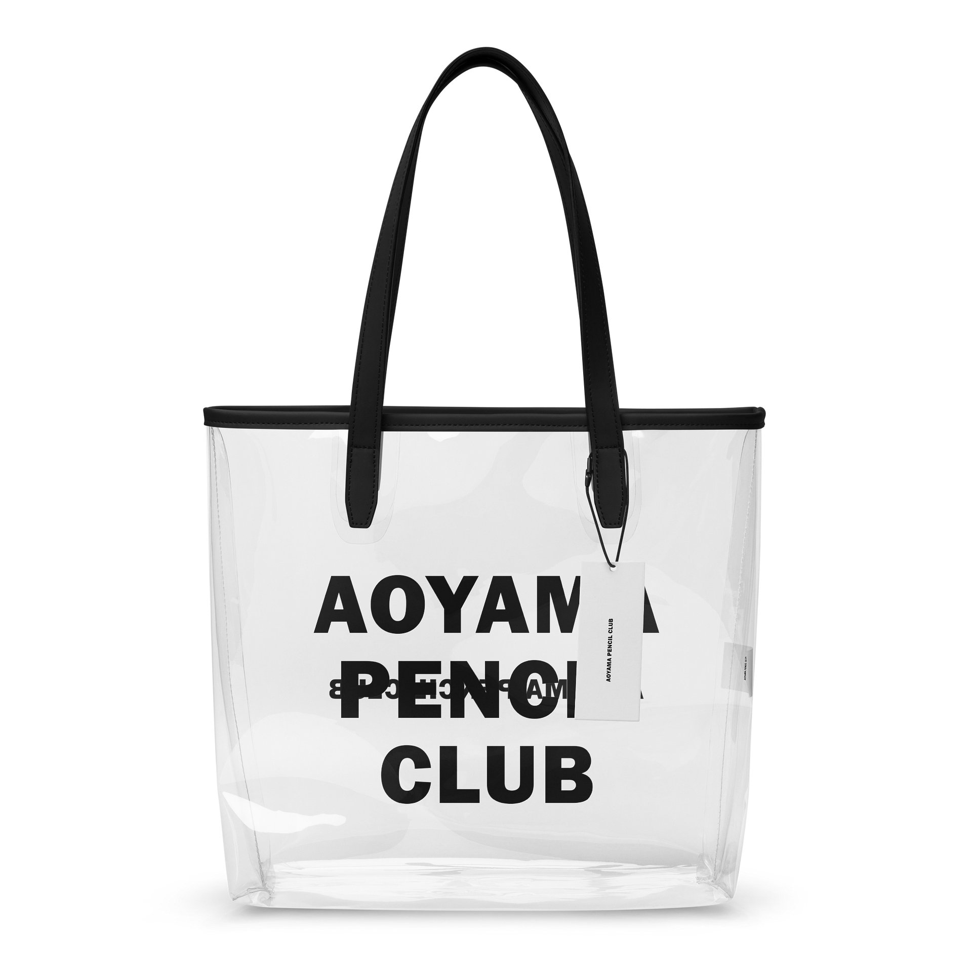 Clear Tote Bag - Black Logo product image (2)