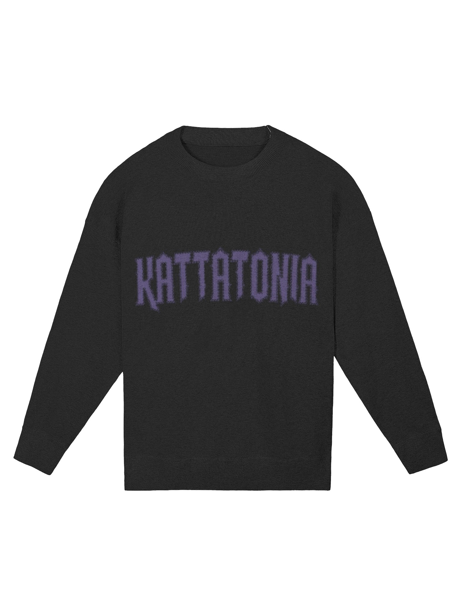 Kattatonia Name Sweater - Black product image (5)