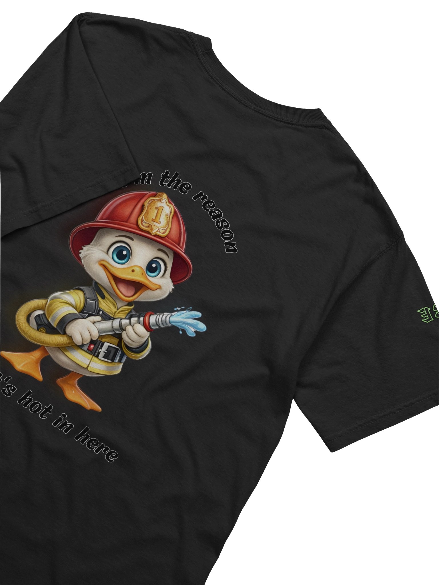 Quirky Firefighter Duck T-Shirt product image (34)