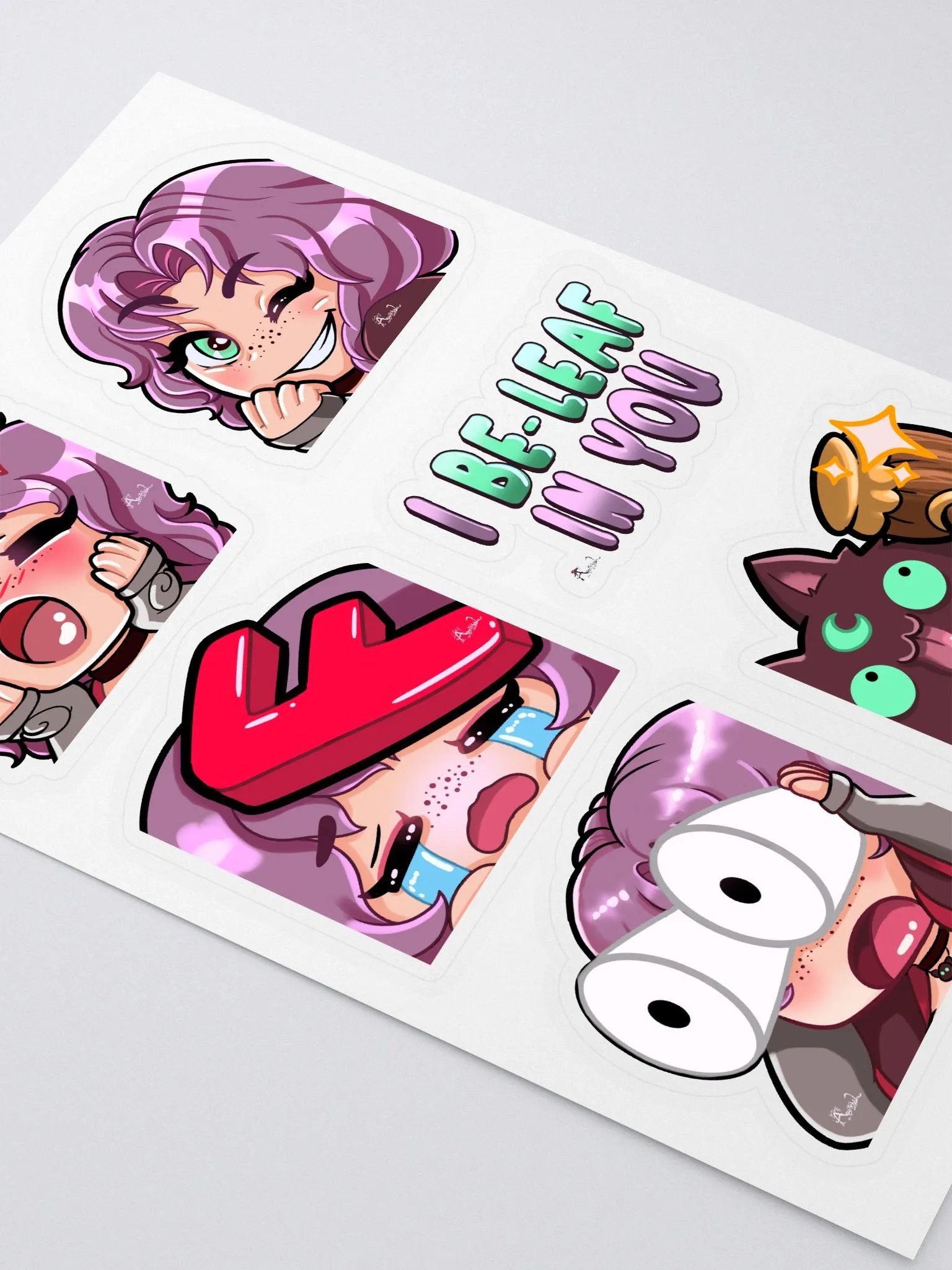 Saemi Emote Sticker Pack 1 product image (2)