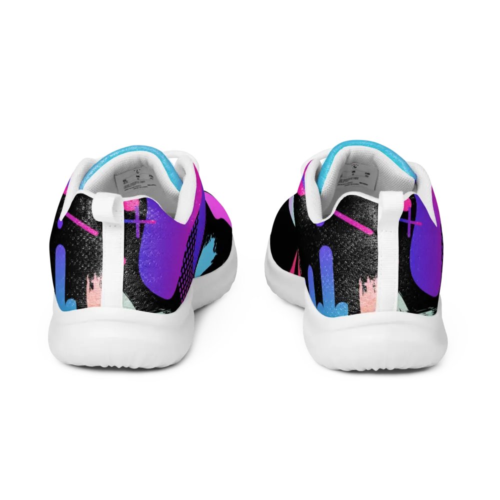 90's Pattern Vibrant Stride Men's Sneakers product image (4)