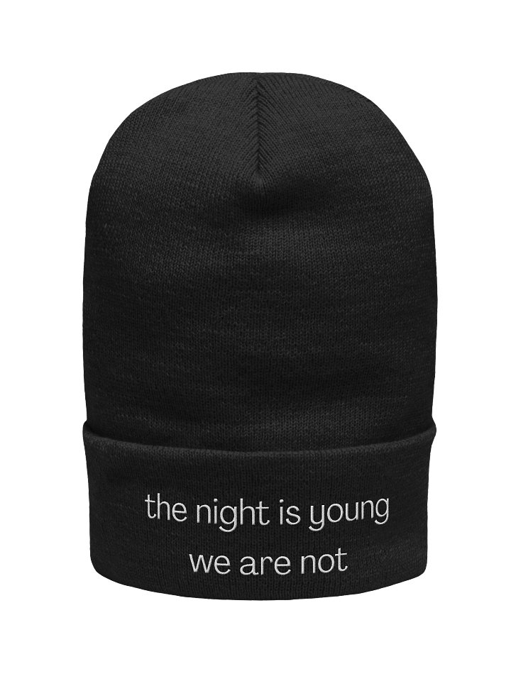 Tagline Beanie - For those in the know product image (4)