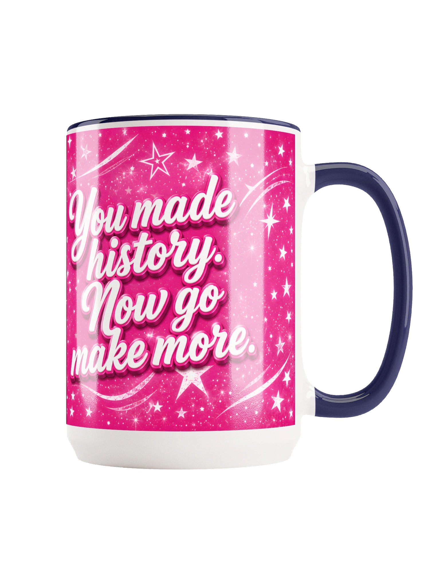 "First Generation Graduate" Graduation Mug — Pink Wrap product image (2)