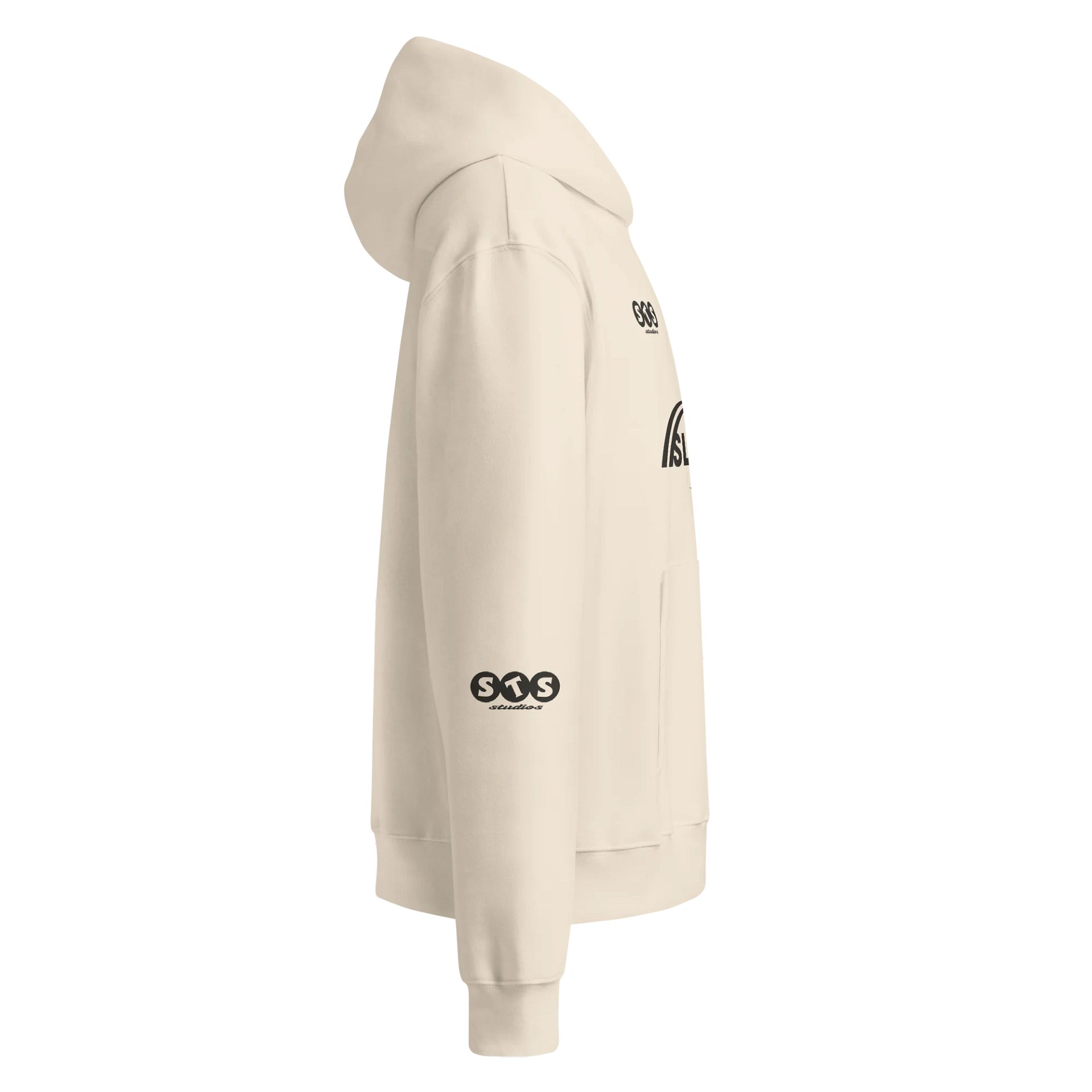STS Football Hoodie - Dark on Light product image (2)