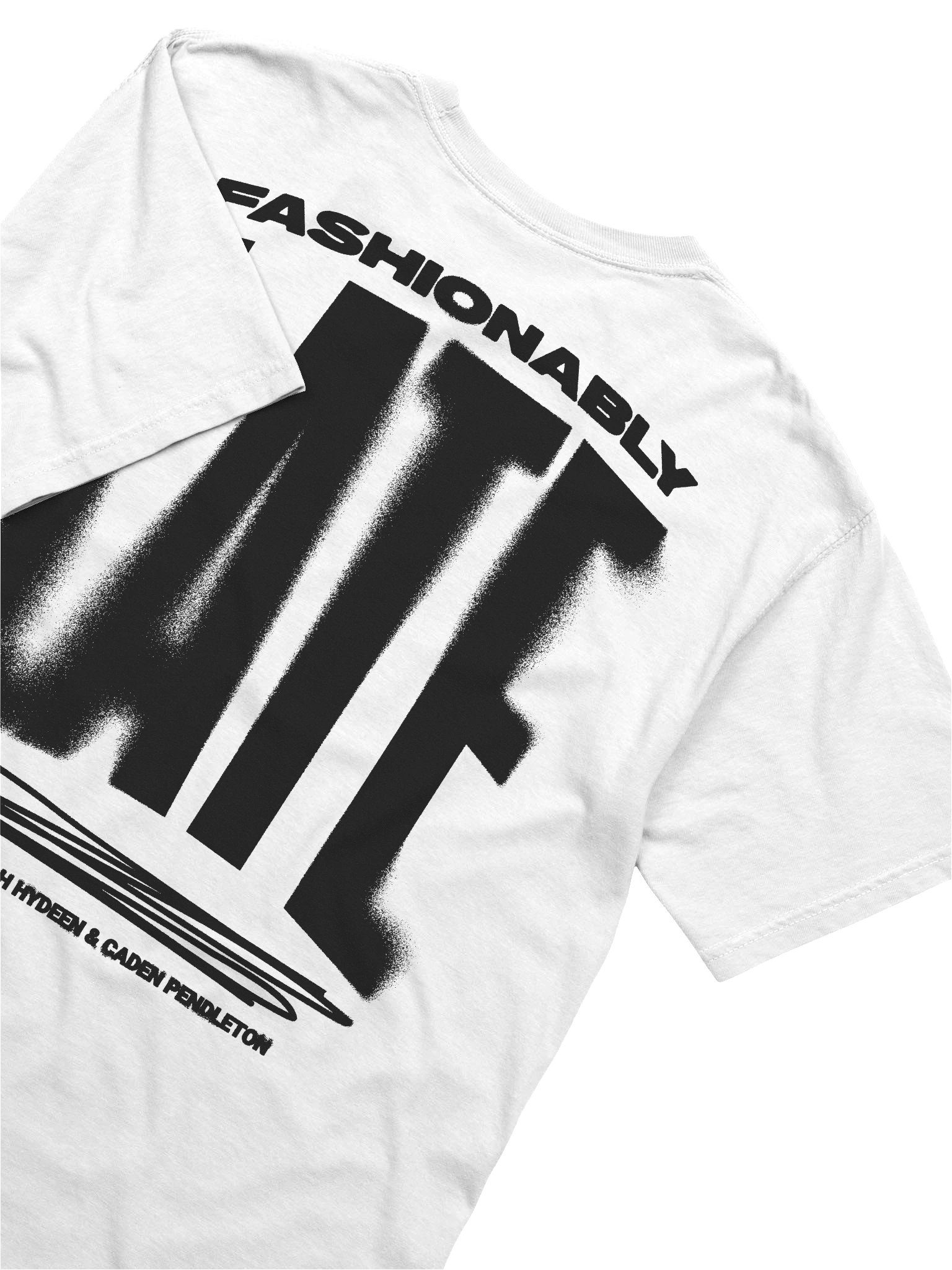 White Logo Tee product image (6)