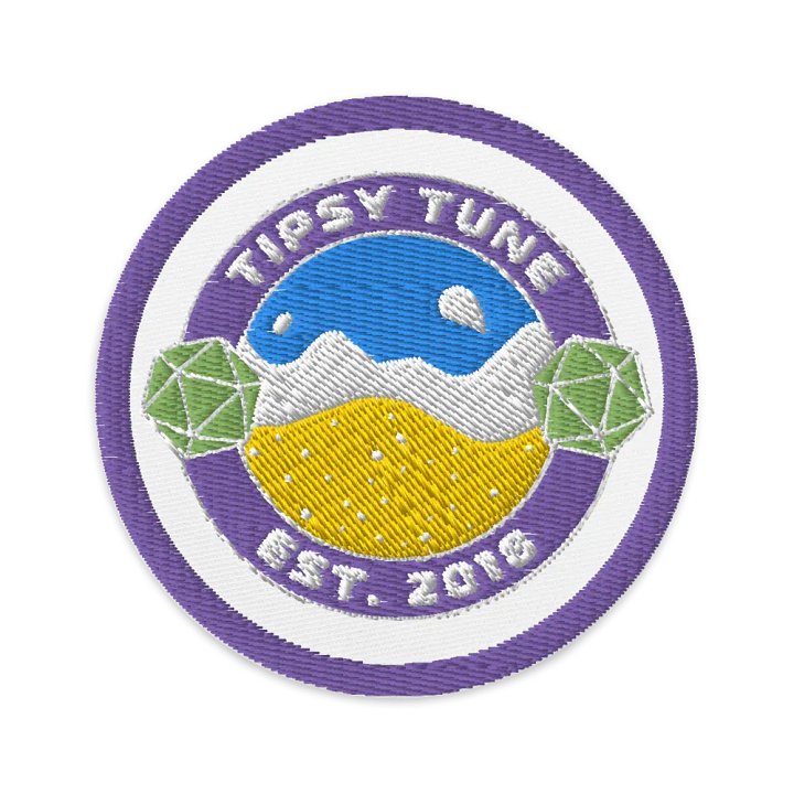 Tipsy Tune D&D Patch product image (1)