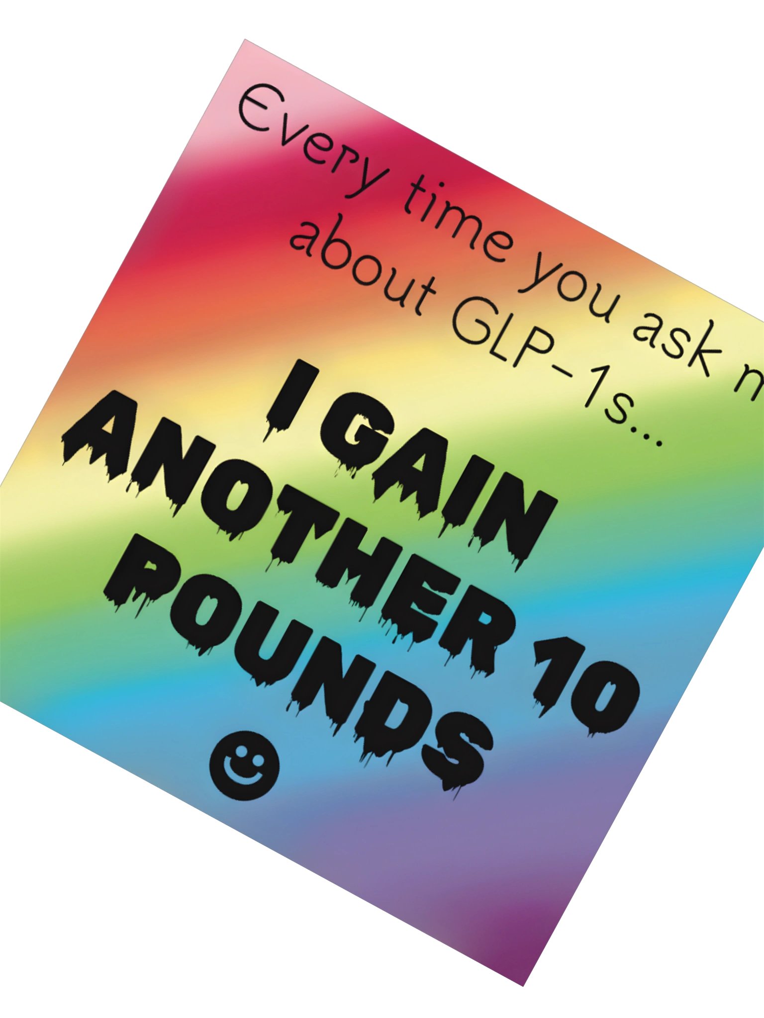 Ask Me About GLP-1s Sticker product image (4)