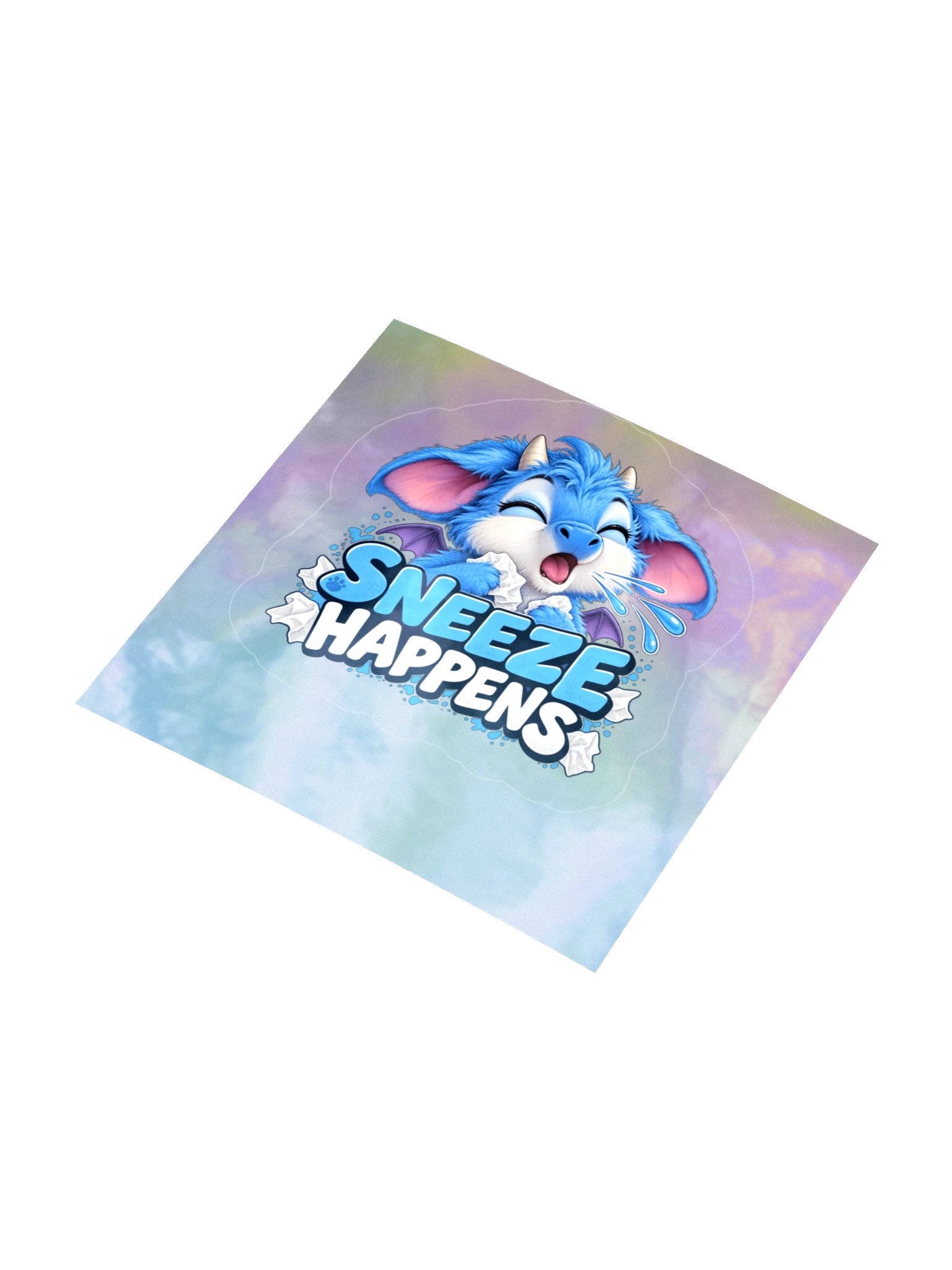 Sneeze Happens Holographic Sticker product image (7)