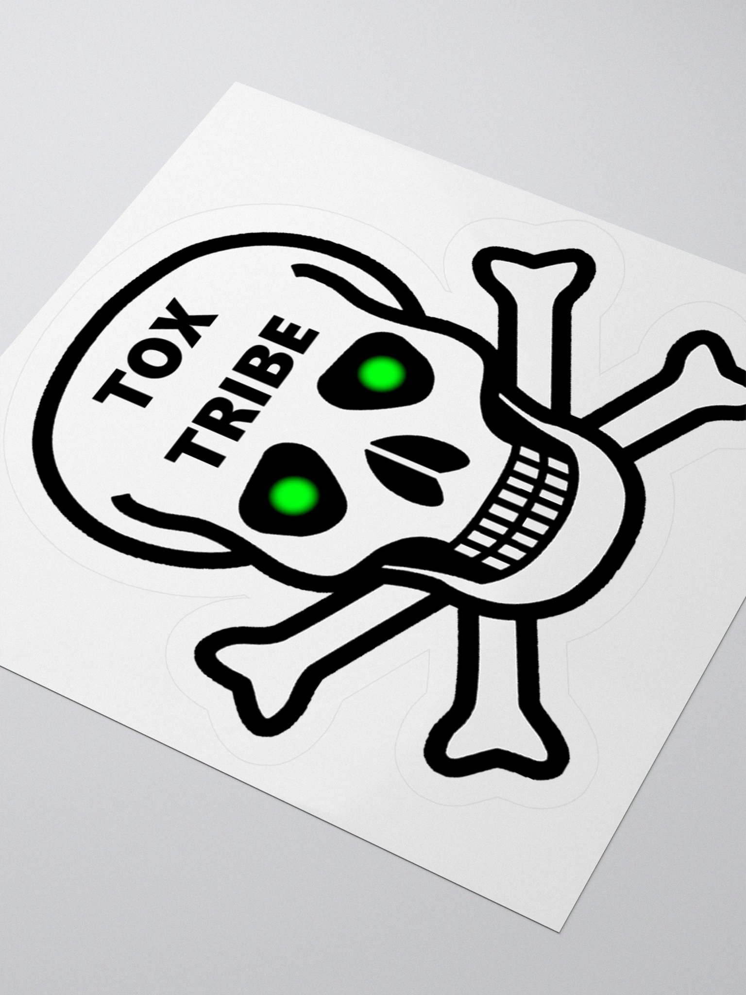 Toxic Skull Sticker product image (3)