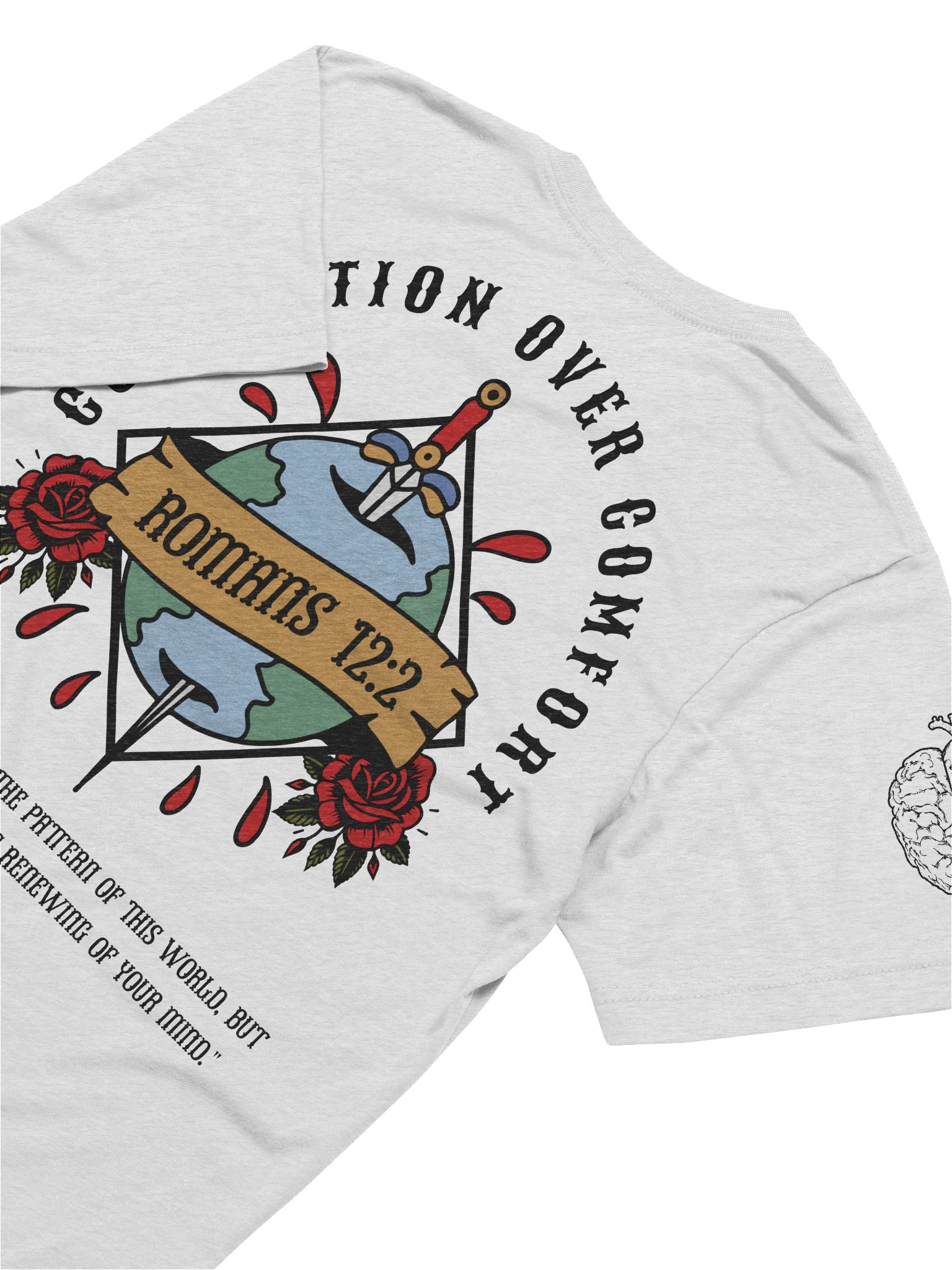 Conviction Over Comfort Athletic T-Shirt product image (3)