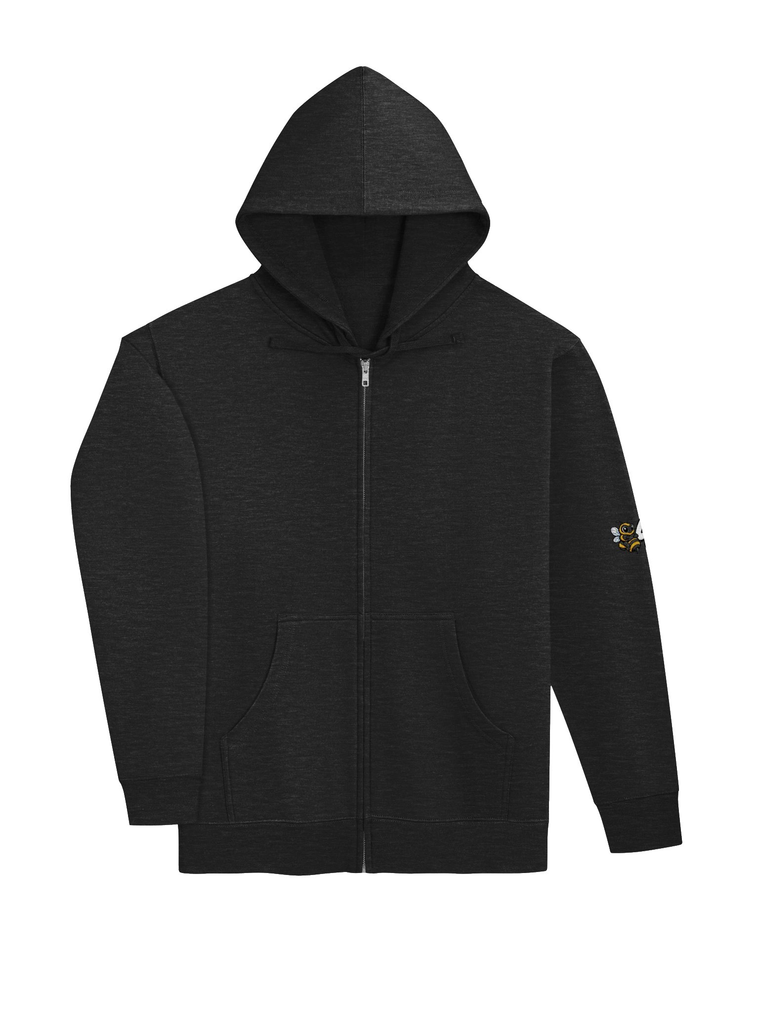 B4U CAST THE FIRST STONE FLEECE ZIP-UP HOODIE product image (3)