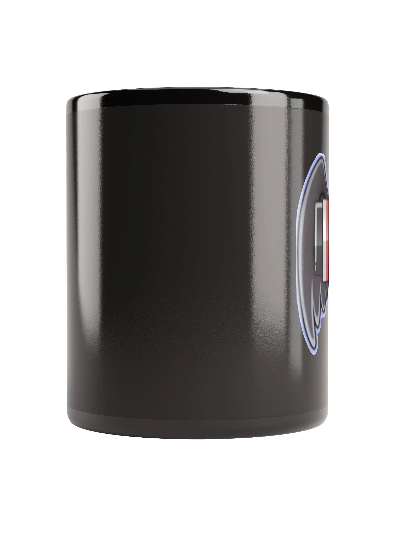 Winged Hammer Black Glossy Mug product image (10)
