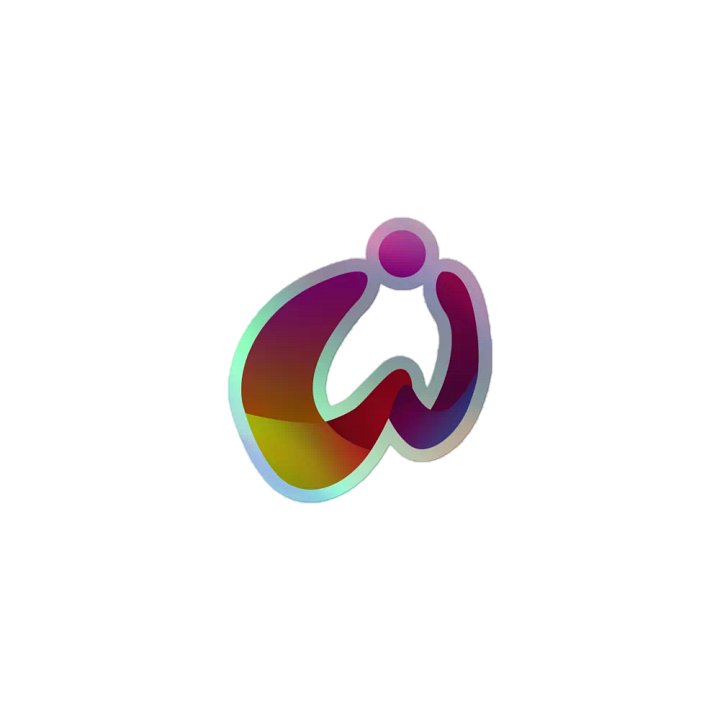 WeeklyHow Holographic Sticker product image (1)