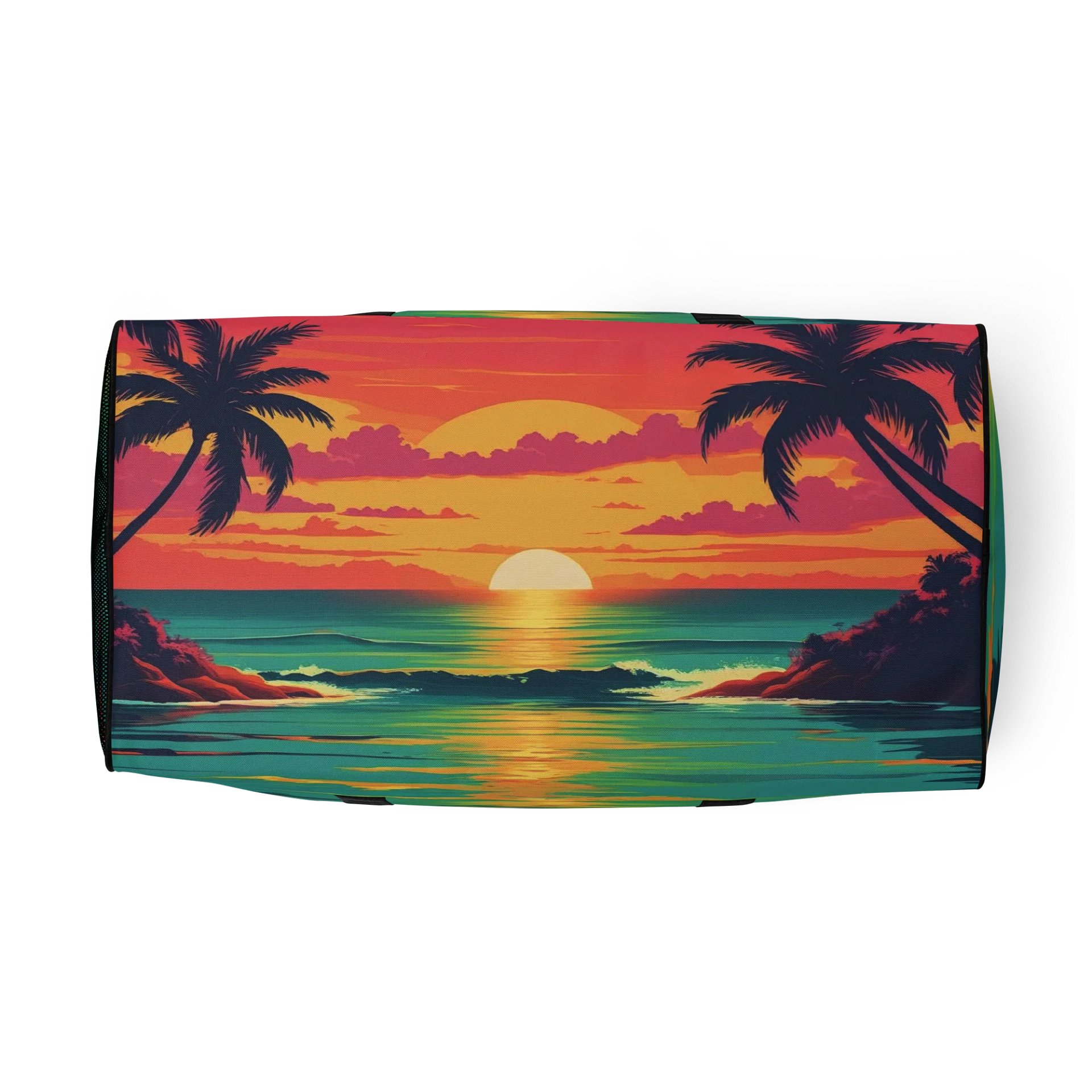Tropical Sunset All-Over Duffle Bag product image (5)