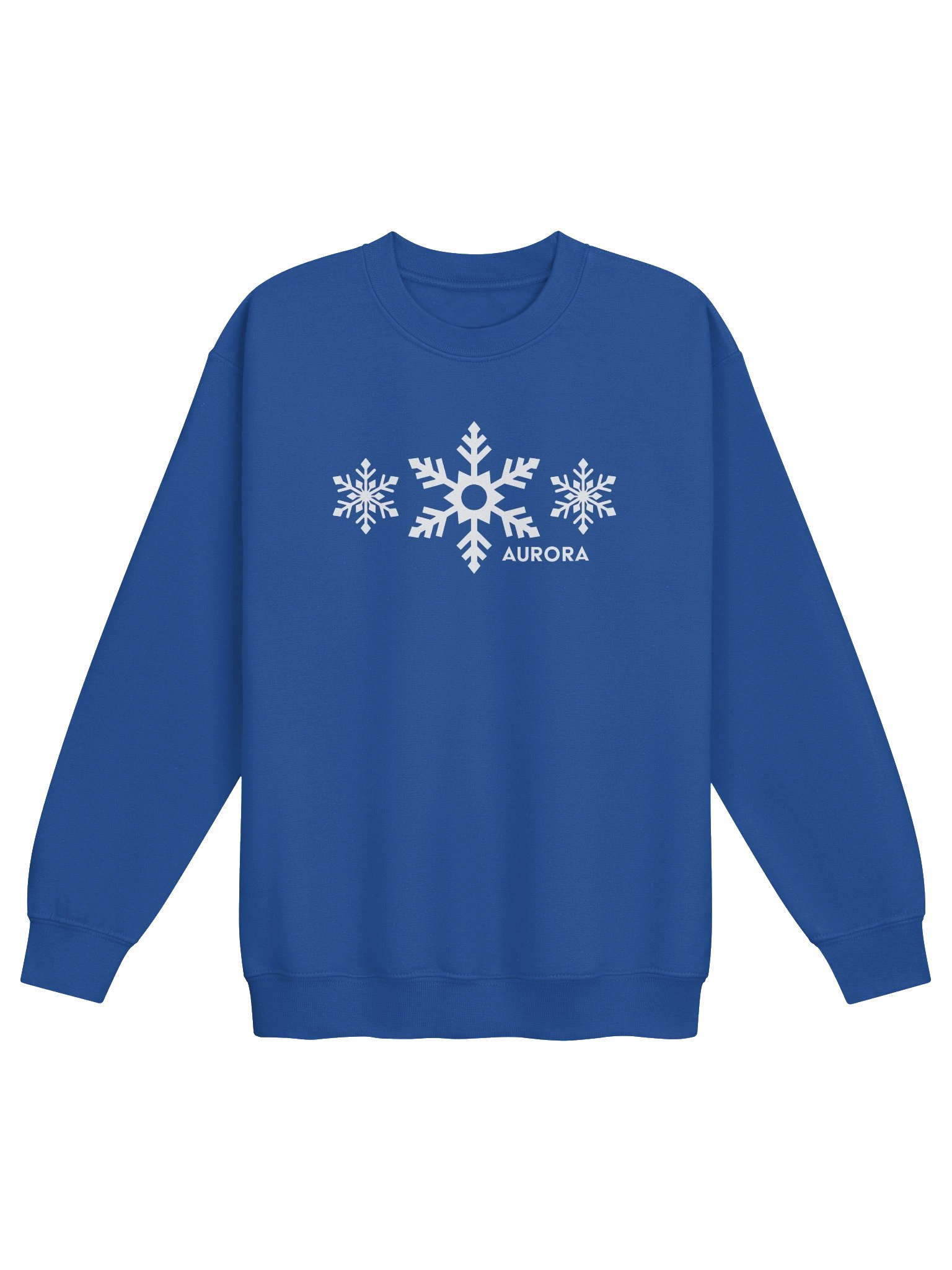Snowflakes Youth Crew Neck Sweatshirt product image (3)