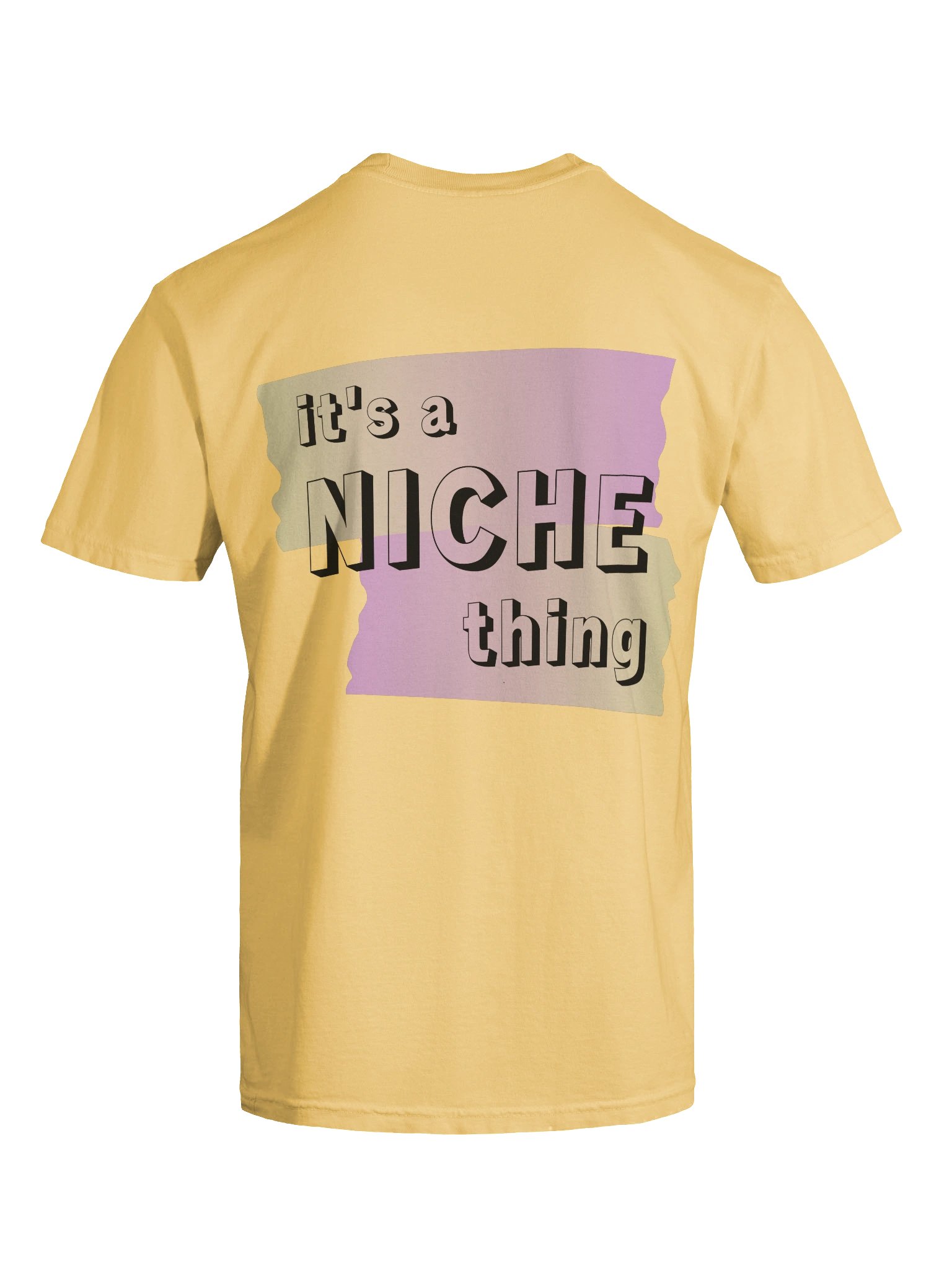 On The Go Tee - "it's a niche thing" product image (9)