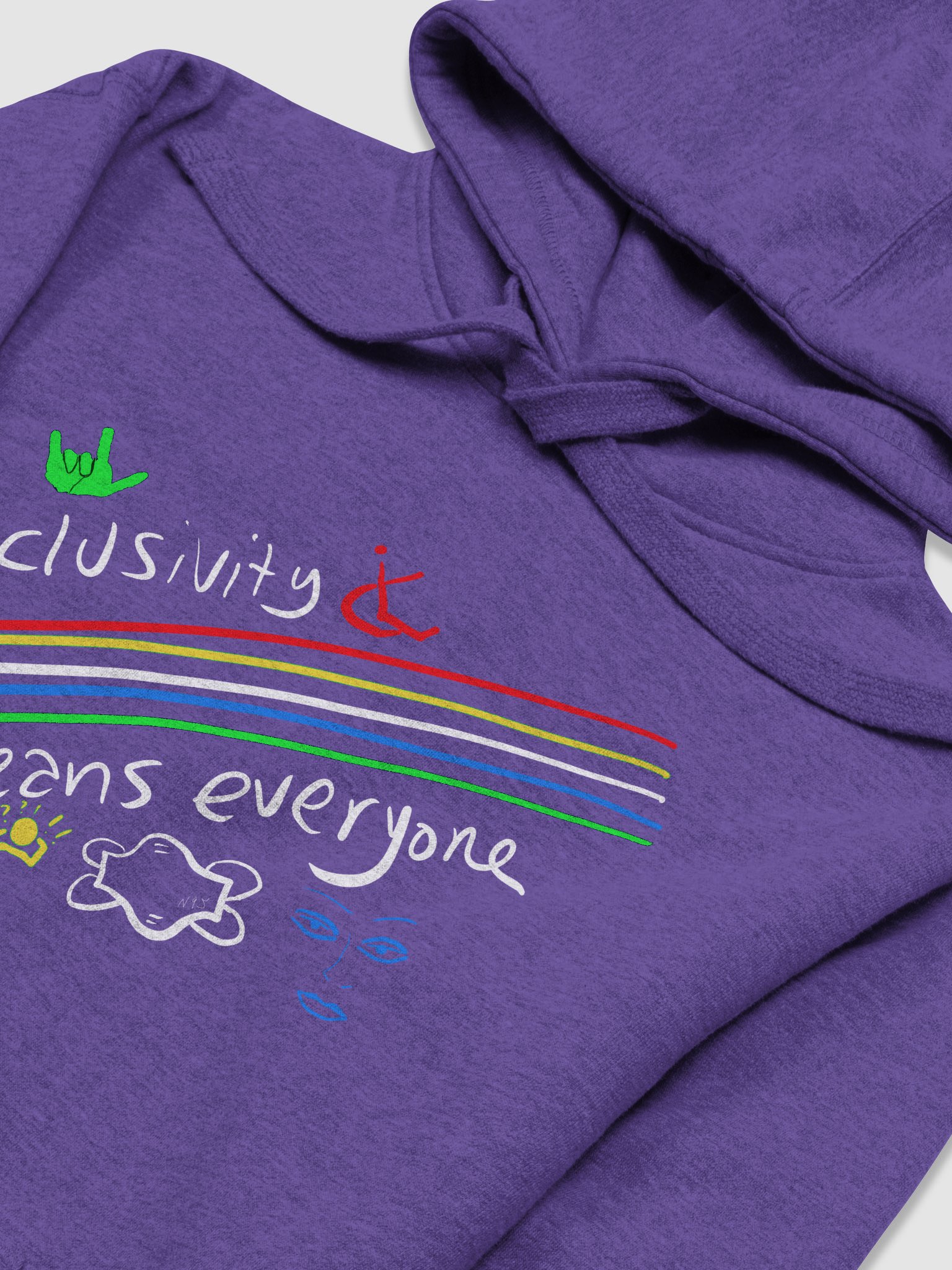 Inclusivity Means Everyone hoodie product image (18)