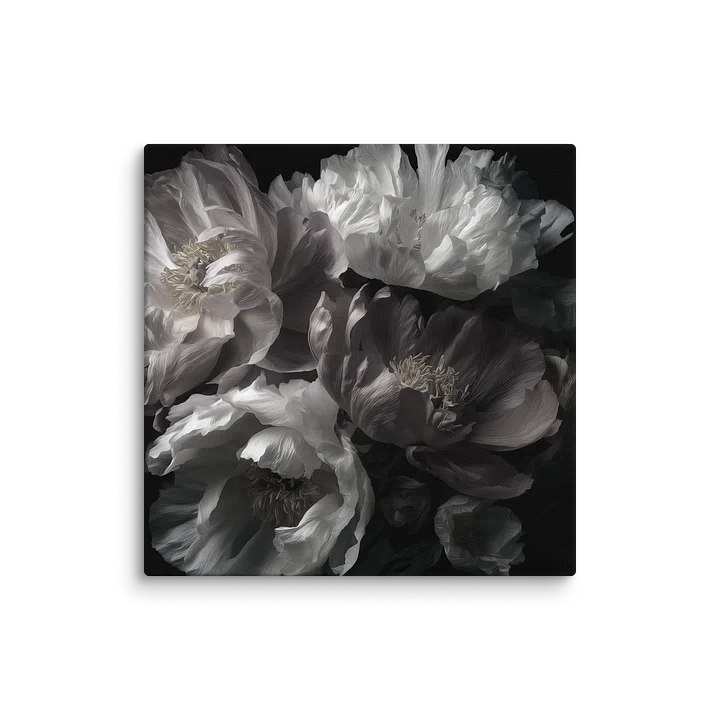 Carbon Bloom I — Pale Noise Canvas product image (2)