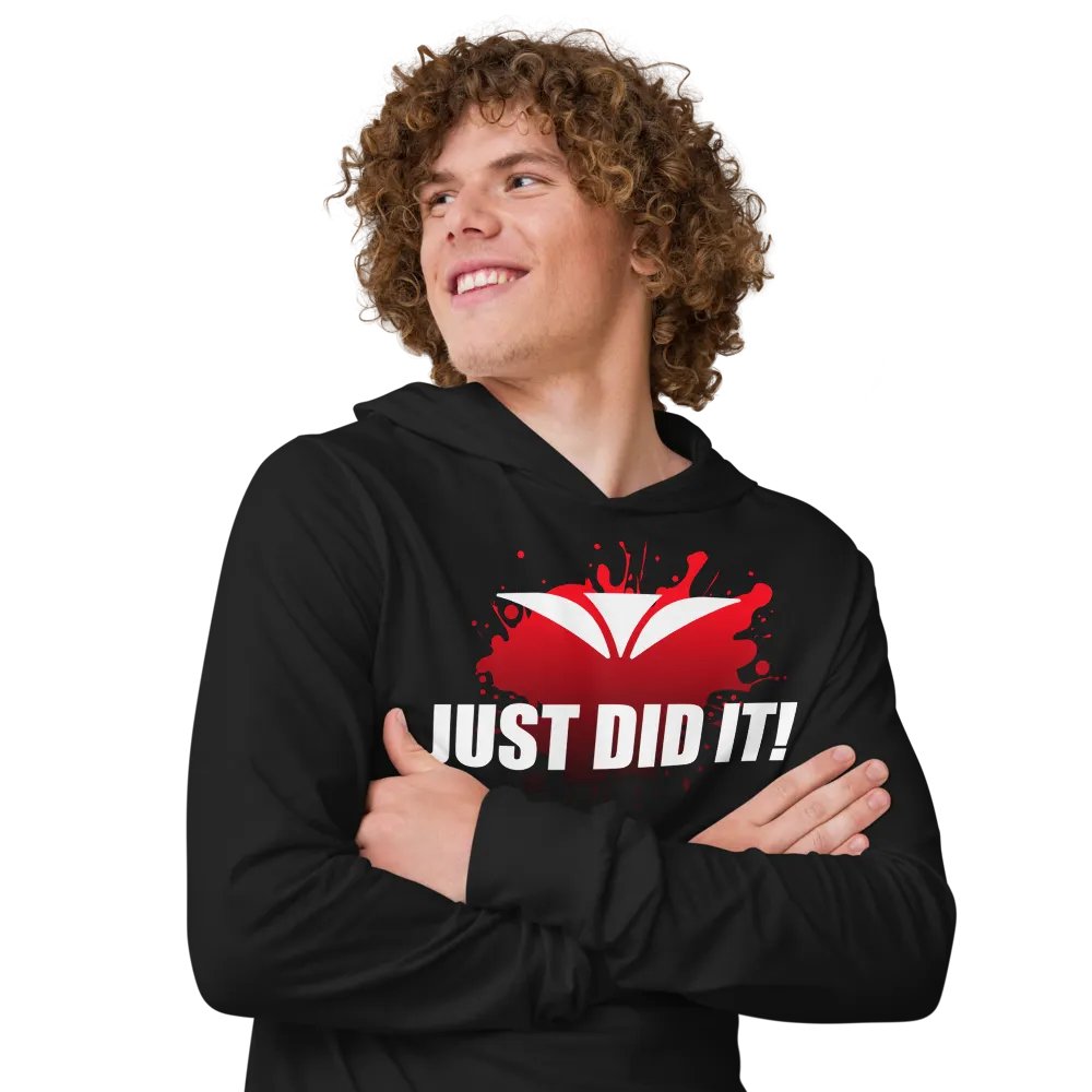 Just Did It Hooded Long Sleeve Tee product image (5)