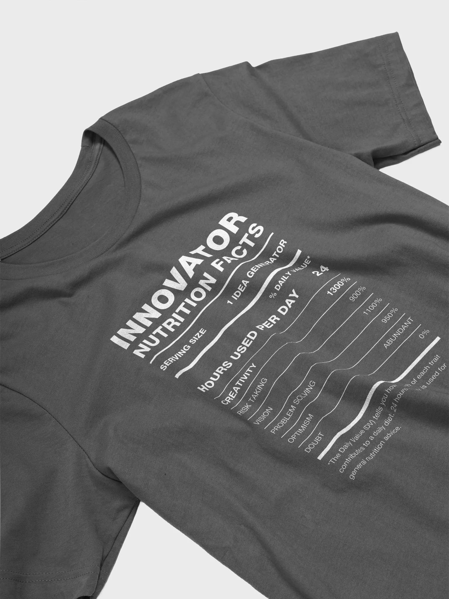 INNOVATOR Nutrition Facts Supersoft Tee product image (1)