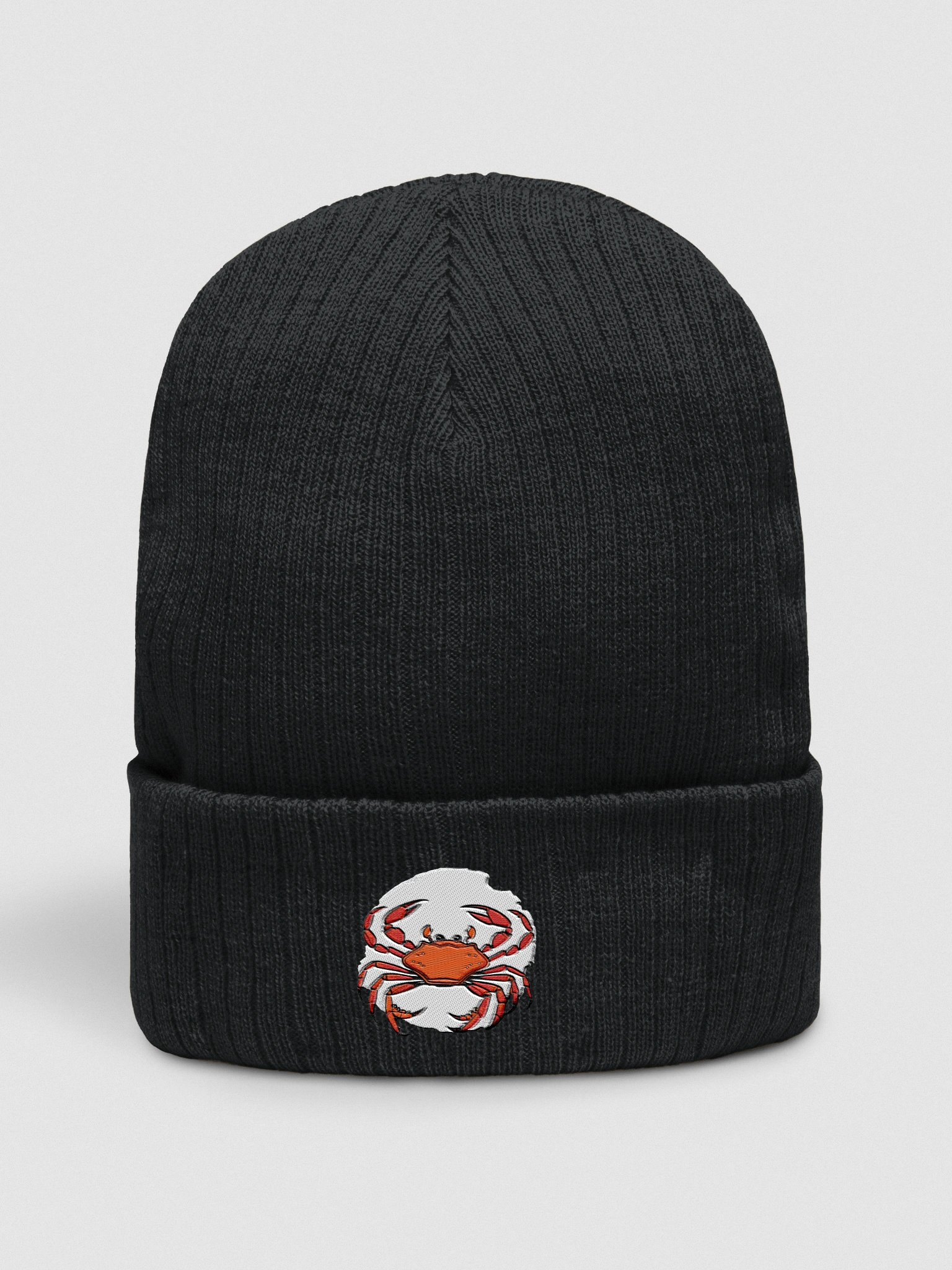 Playful Crab Recycled Knit Beanie product image (2)