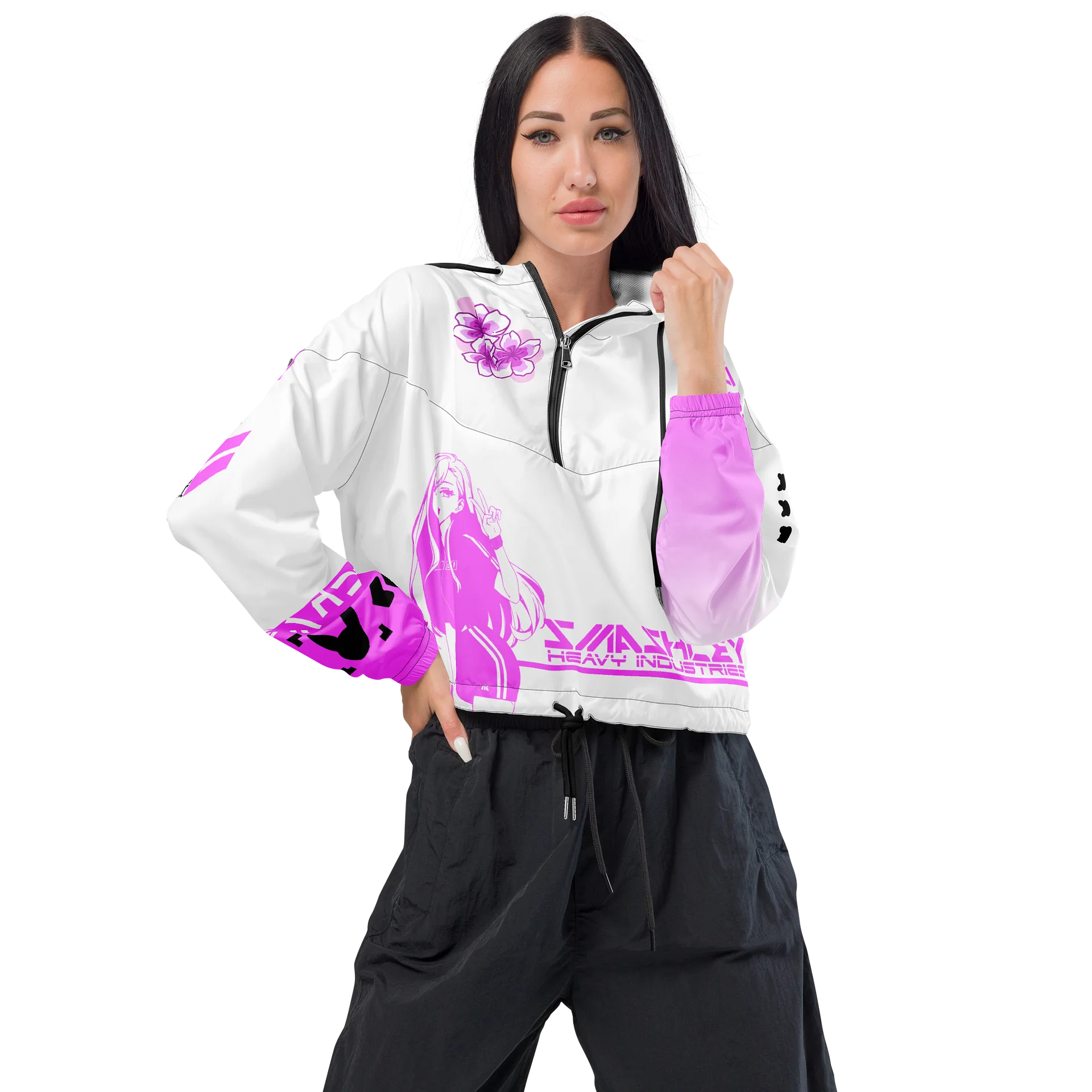 SmashTech - Sakura Cropped Windbreaker product image (1)