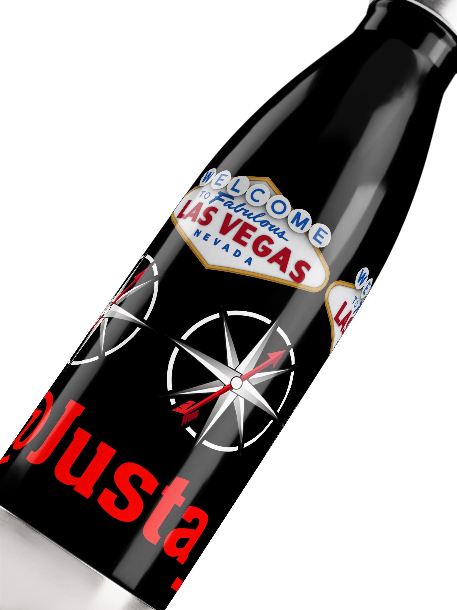 The Vegas Survival Steel Bottle – Hydration, Shenanigans, Repeat product image (5)