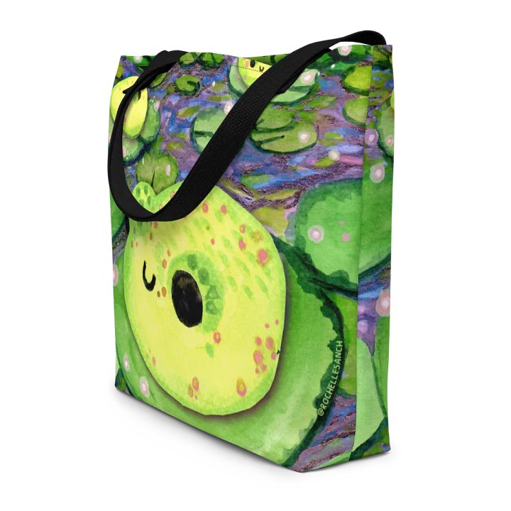 Toad Lagoon Canvas Tote product image (2)