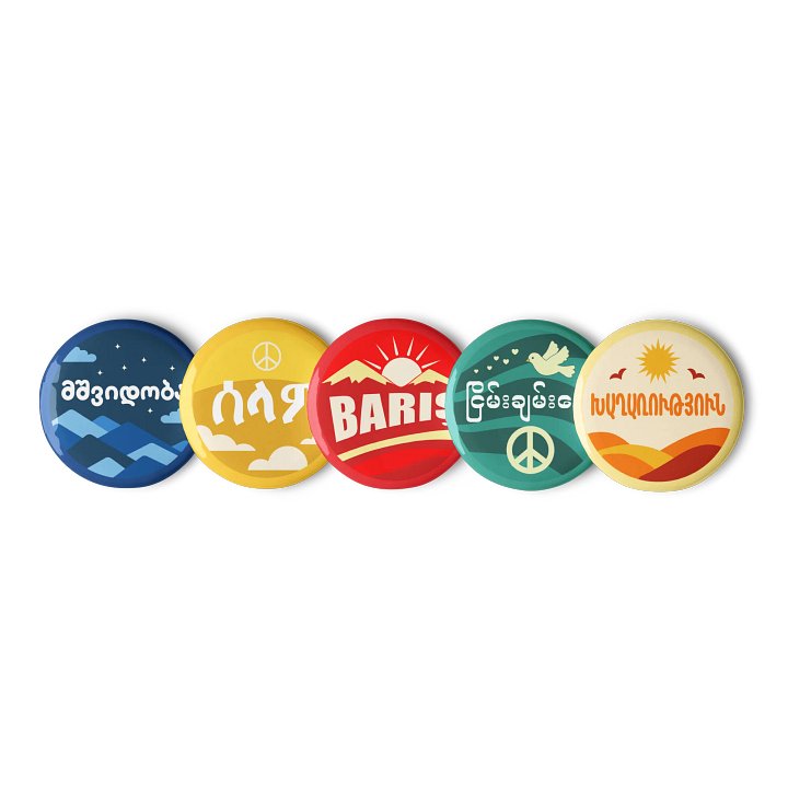 "Peace" in different languages - Pack 3 product image (2)