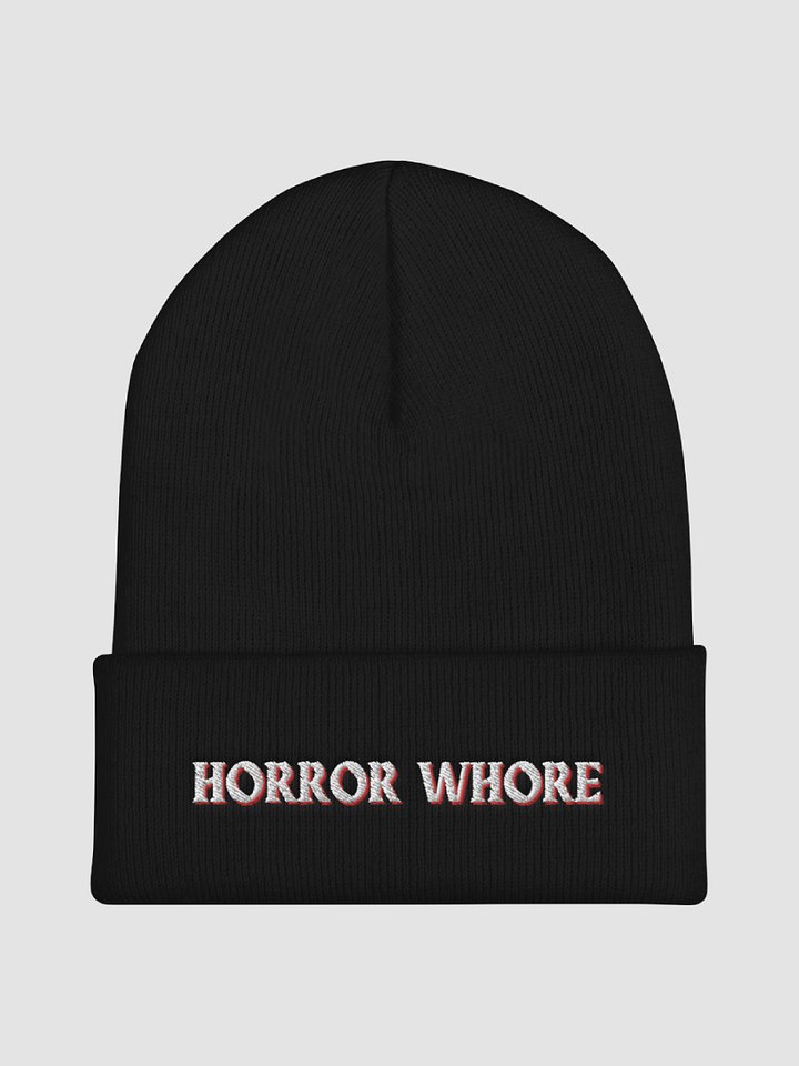 HORROR WHORE BEANIE product image (2)