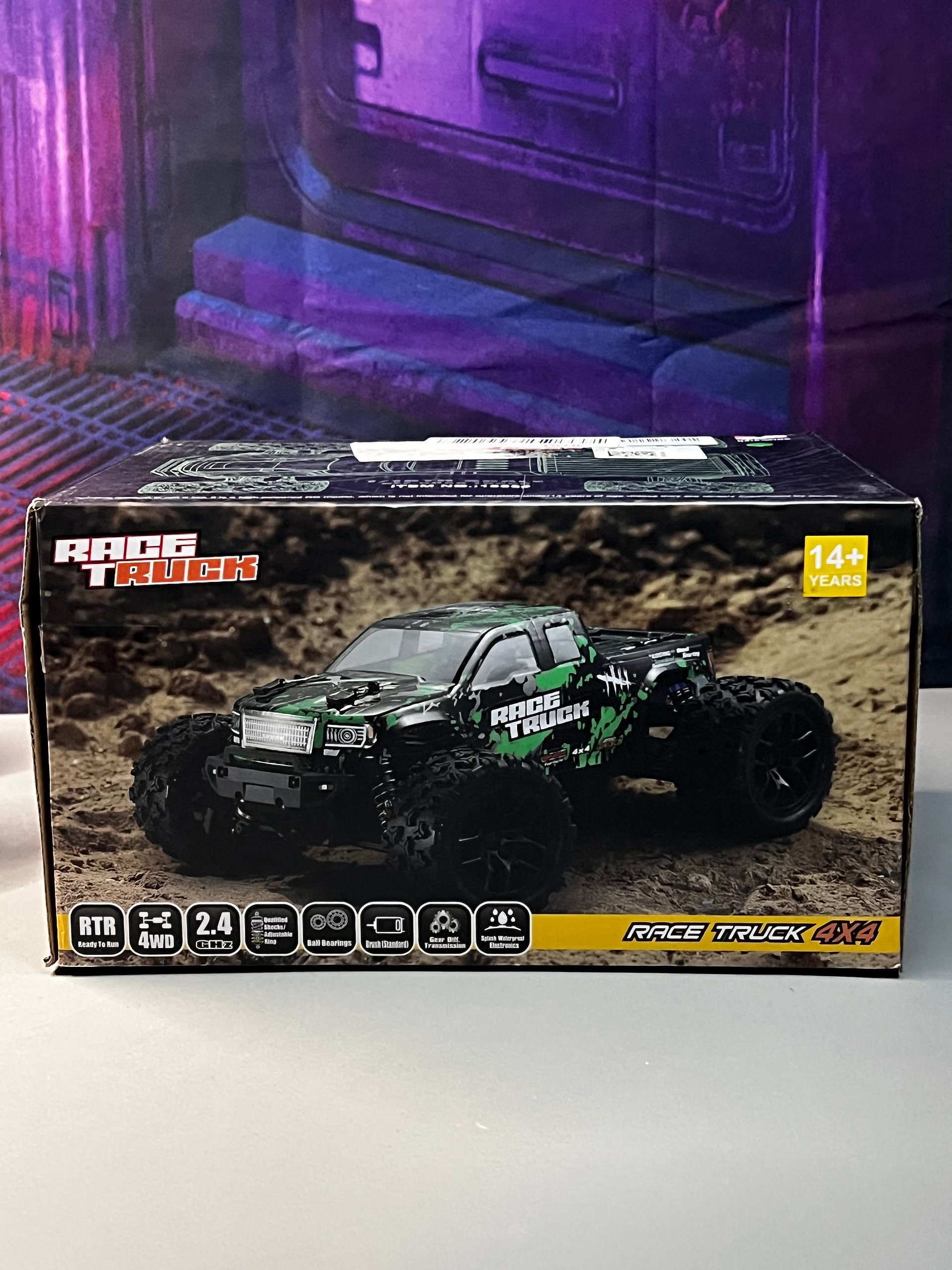 HBX 18859 1/18 Off-Road Truck + RAD351 RC Speedboat Bundle — Used Once product image (2)