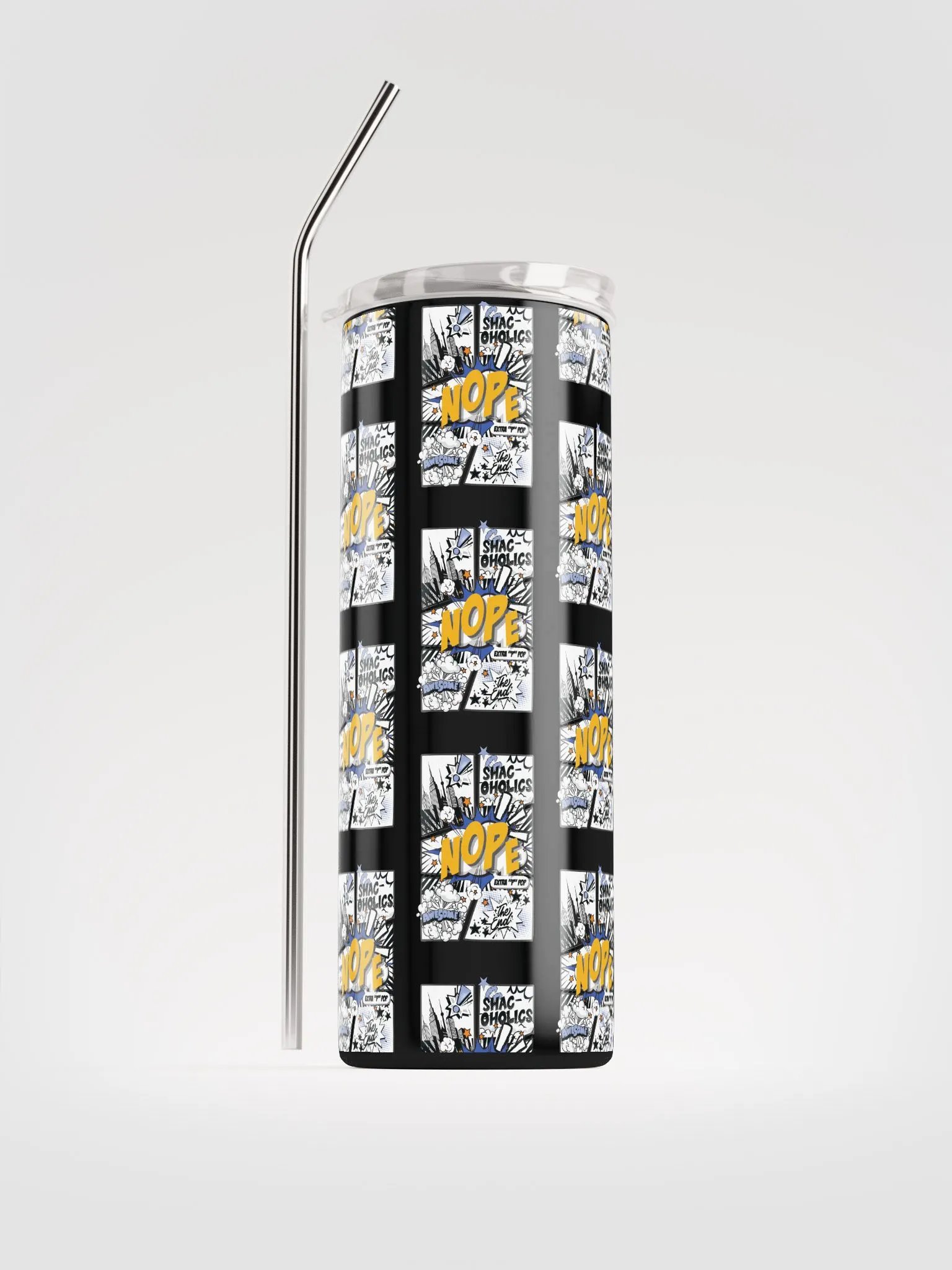 Shac-oholics Comic Blast Tumbler - 