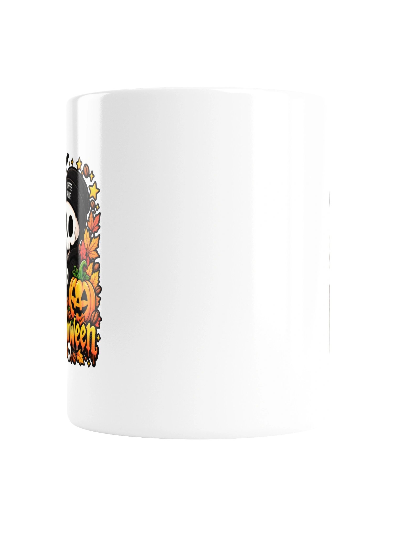 Skull Halloween Coffee Mug – Coffee or Die product image (5)