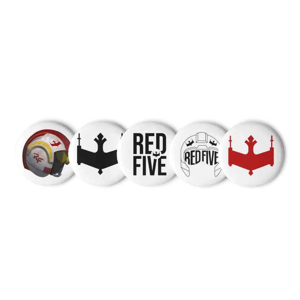 Red Five Logo Pins product image (5)