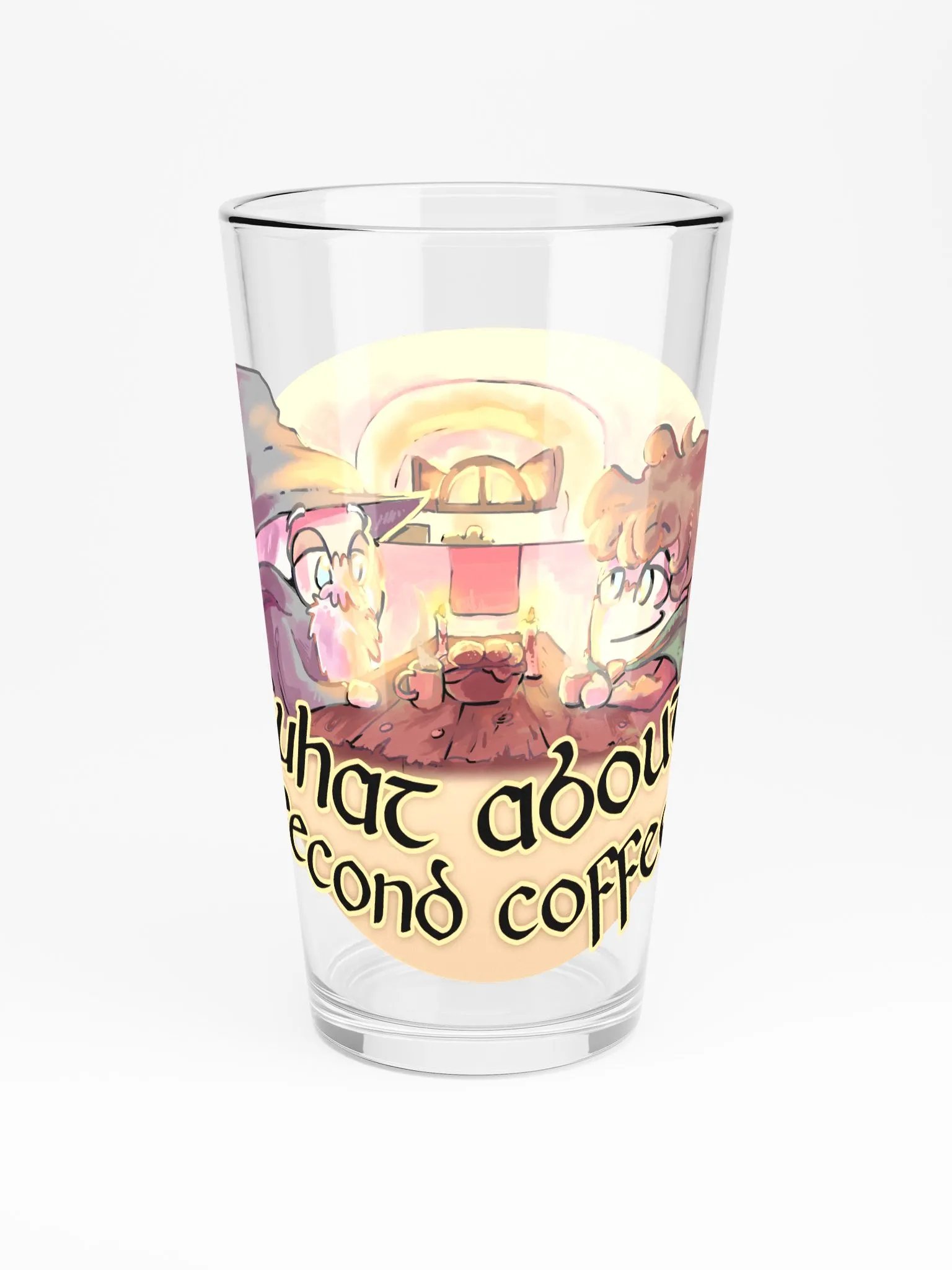 What About Second Coffee? Glass product image (3)